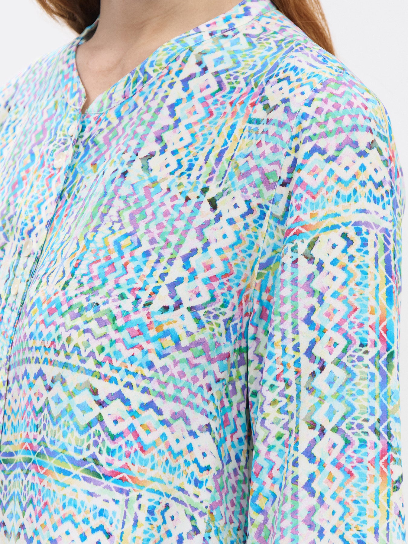 Patchwork Tie Dye Shirt