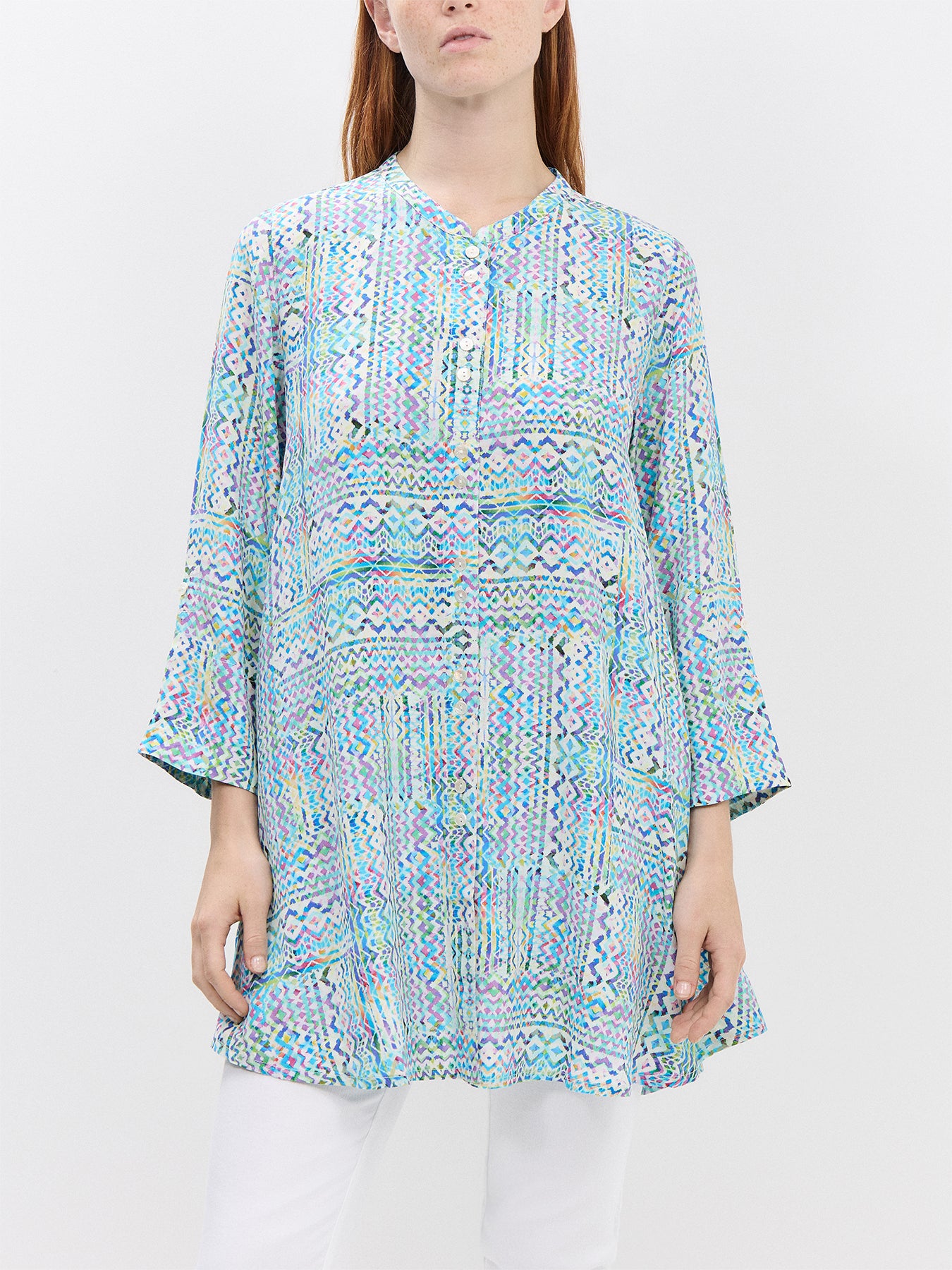 Patchwork Tie Dye Shirt