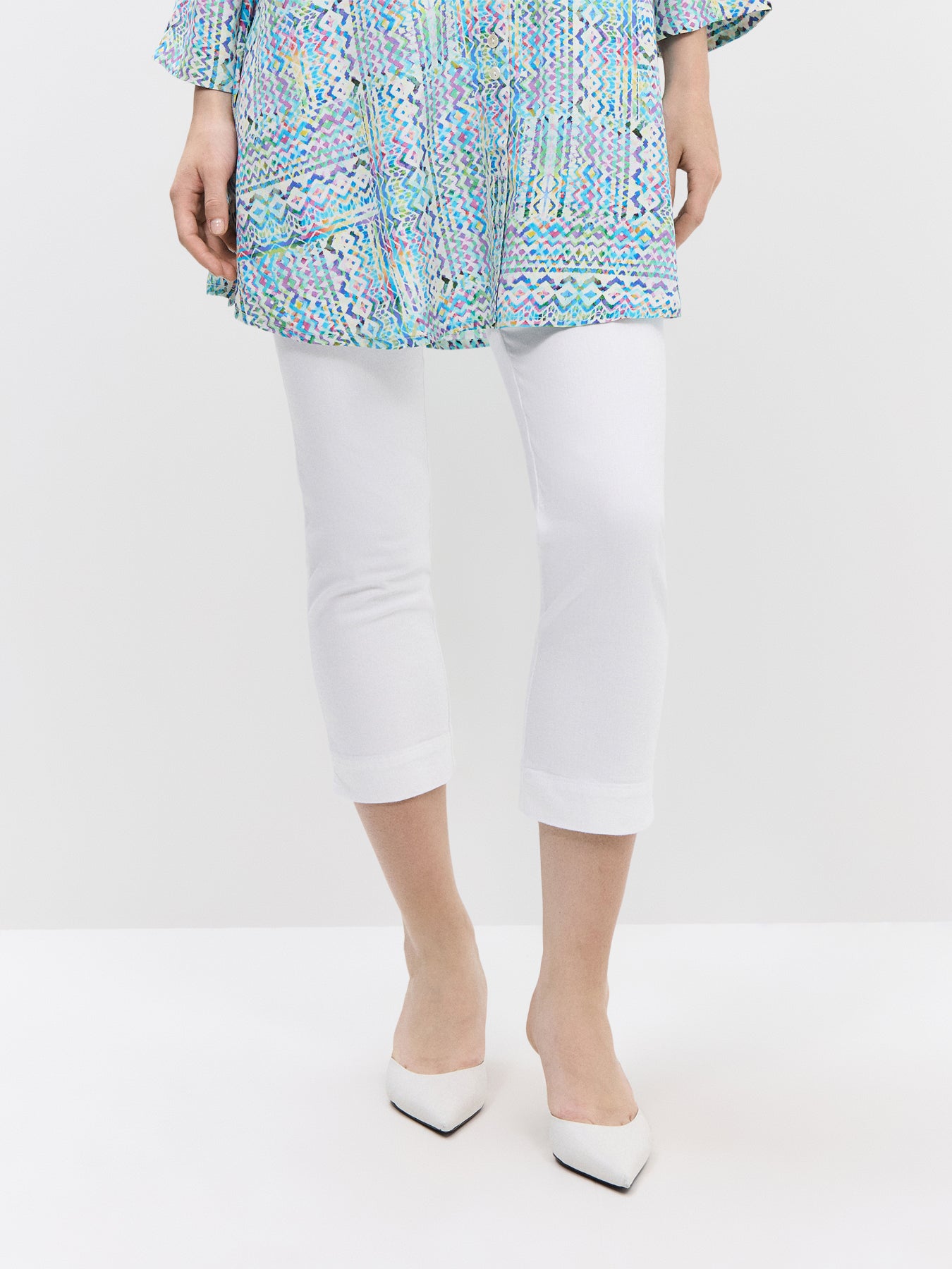 Stretch Cotton Slim Trouser