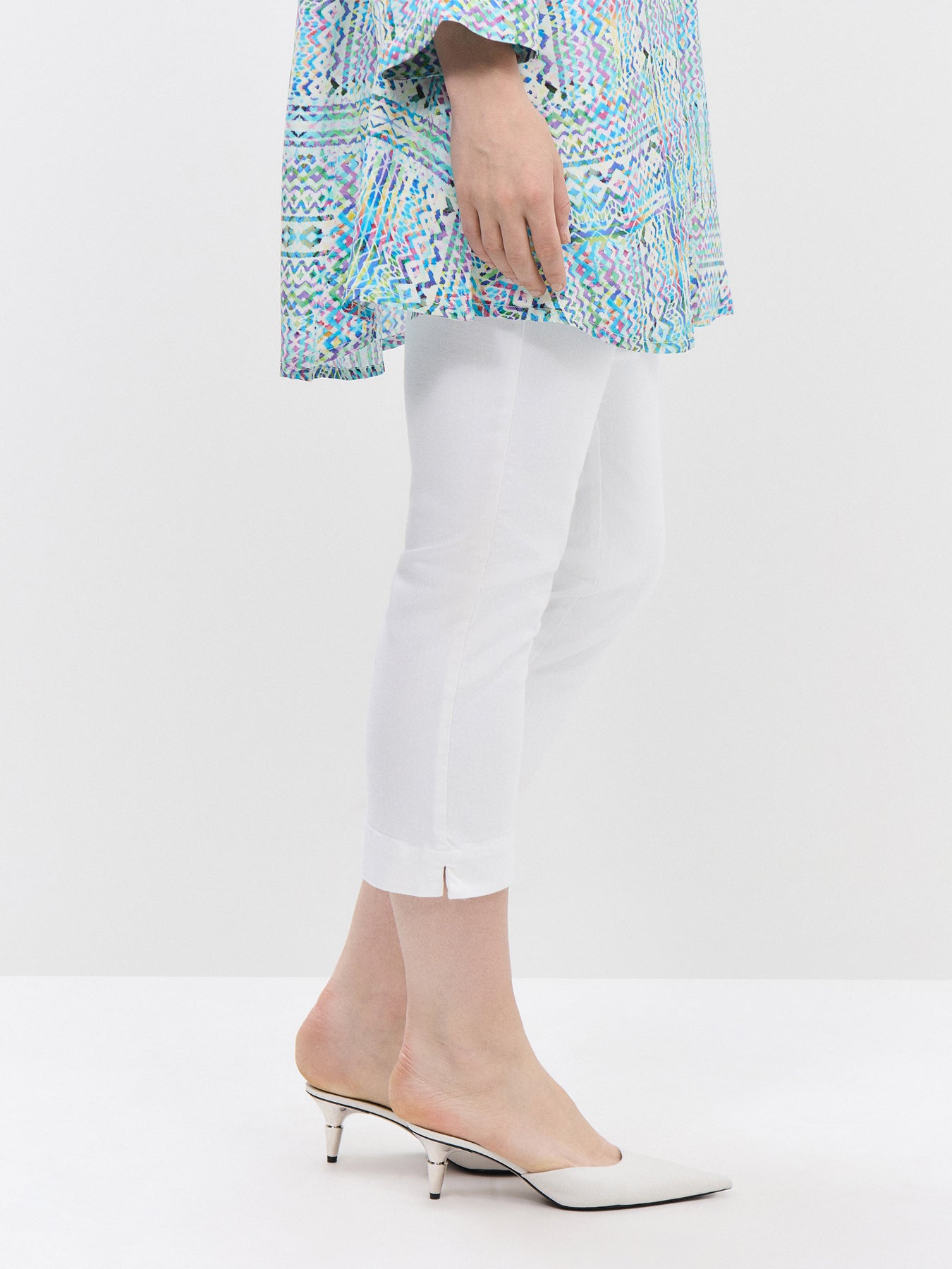 Stretch Cotton Slim Trouser