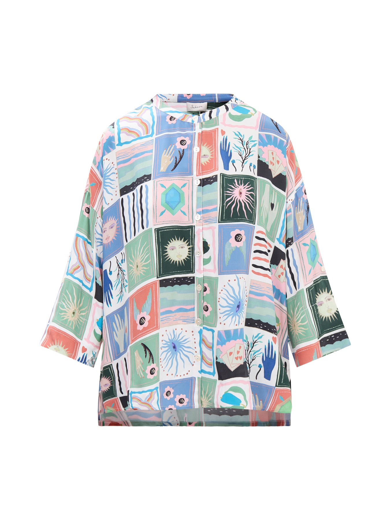 Mystical Collage Boxy Shirt