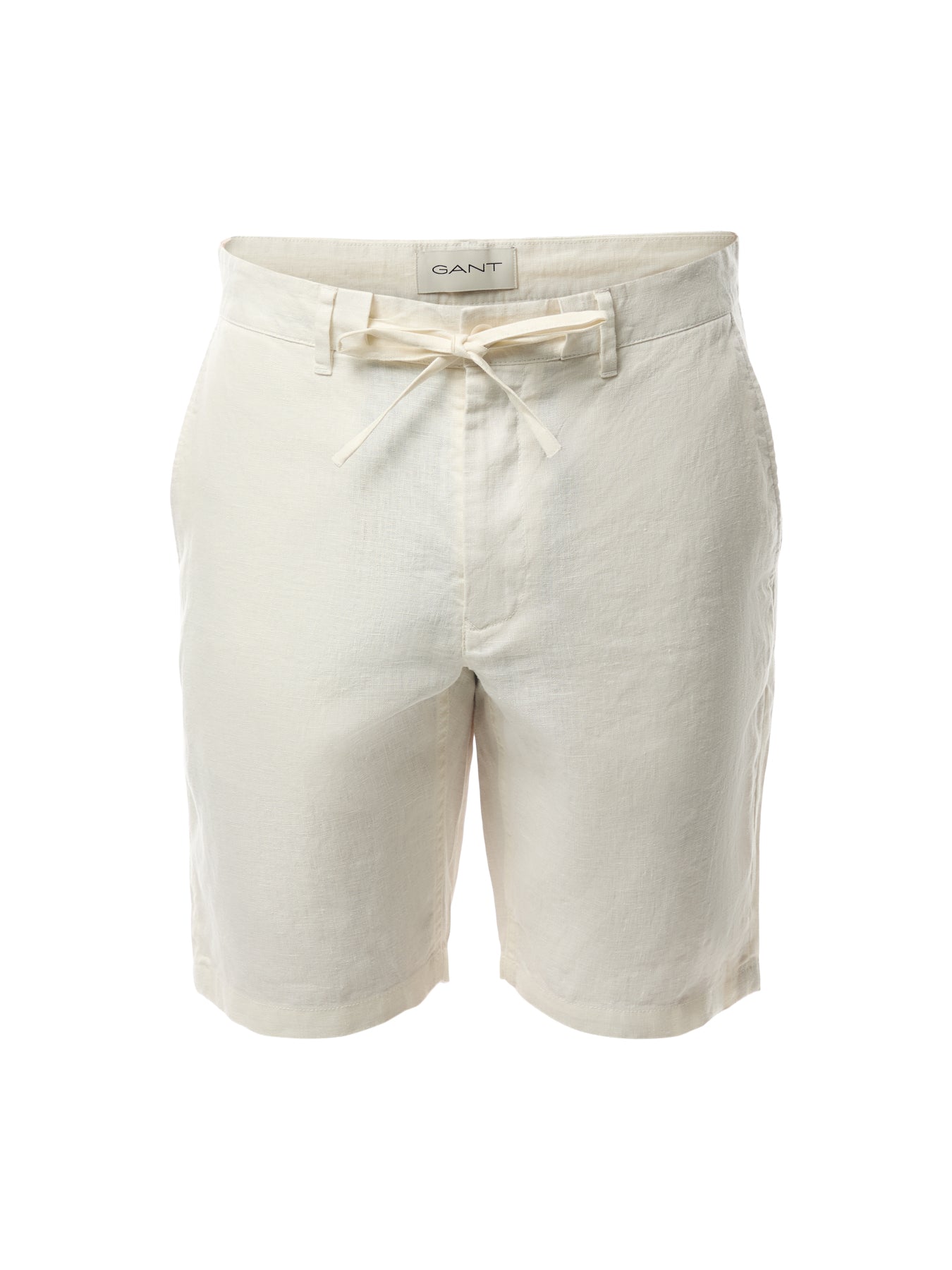 Relaxed Fit Linen Drawstring Shorts
