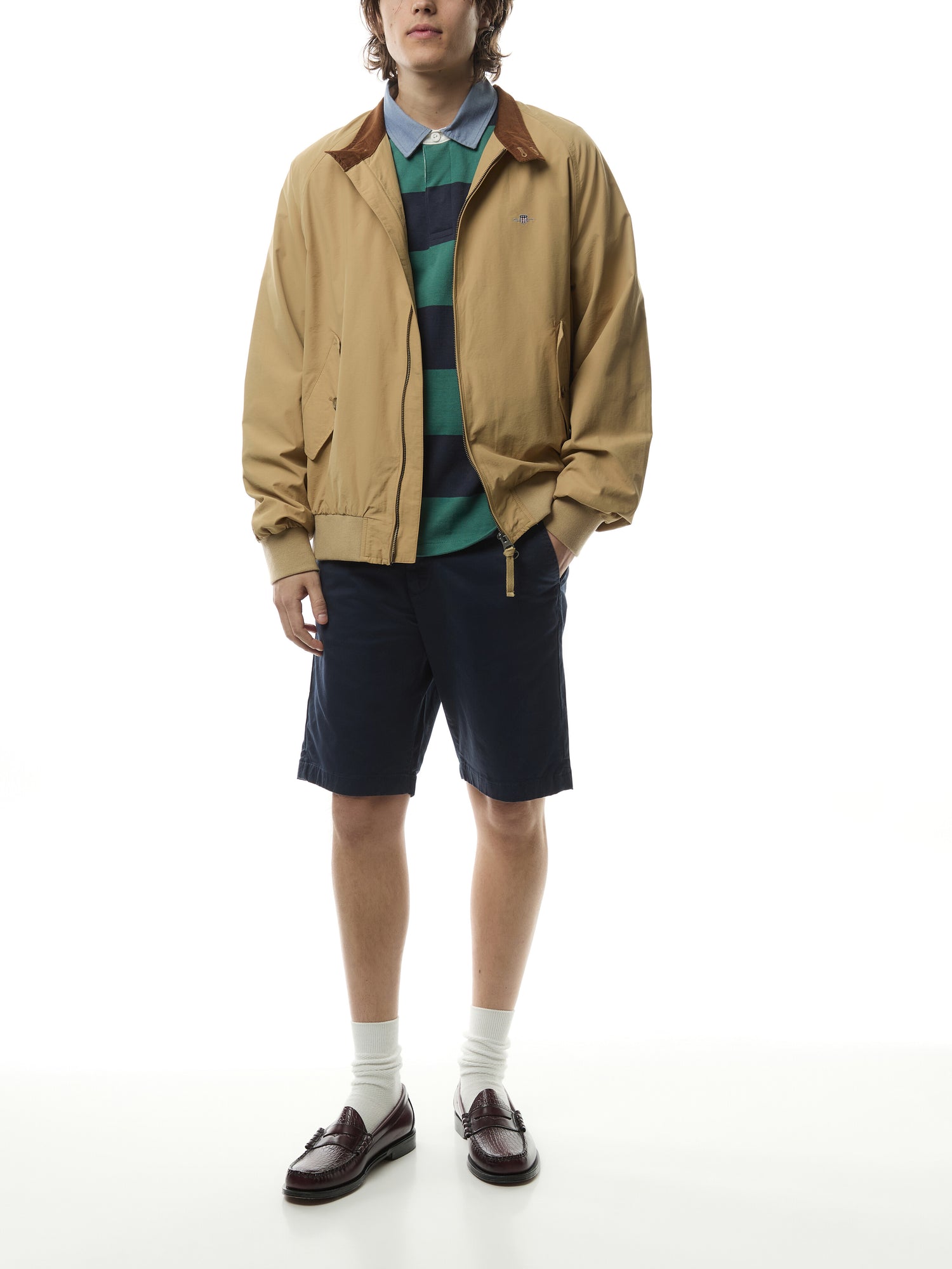 Relaxed Twill Shorts