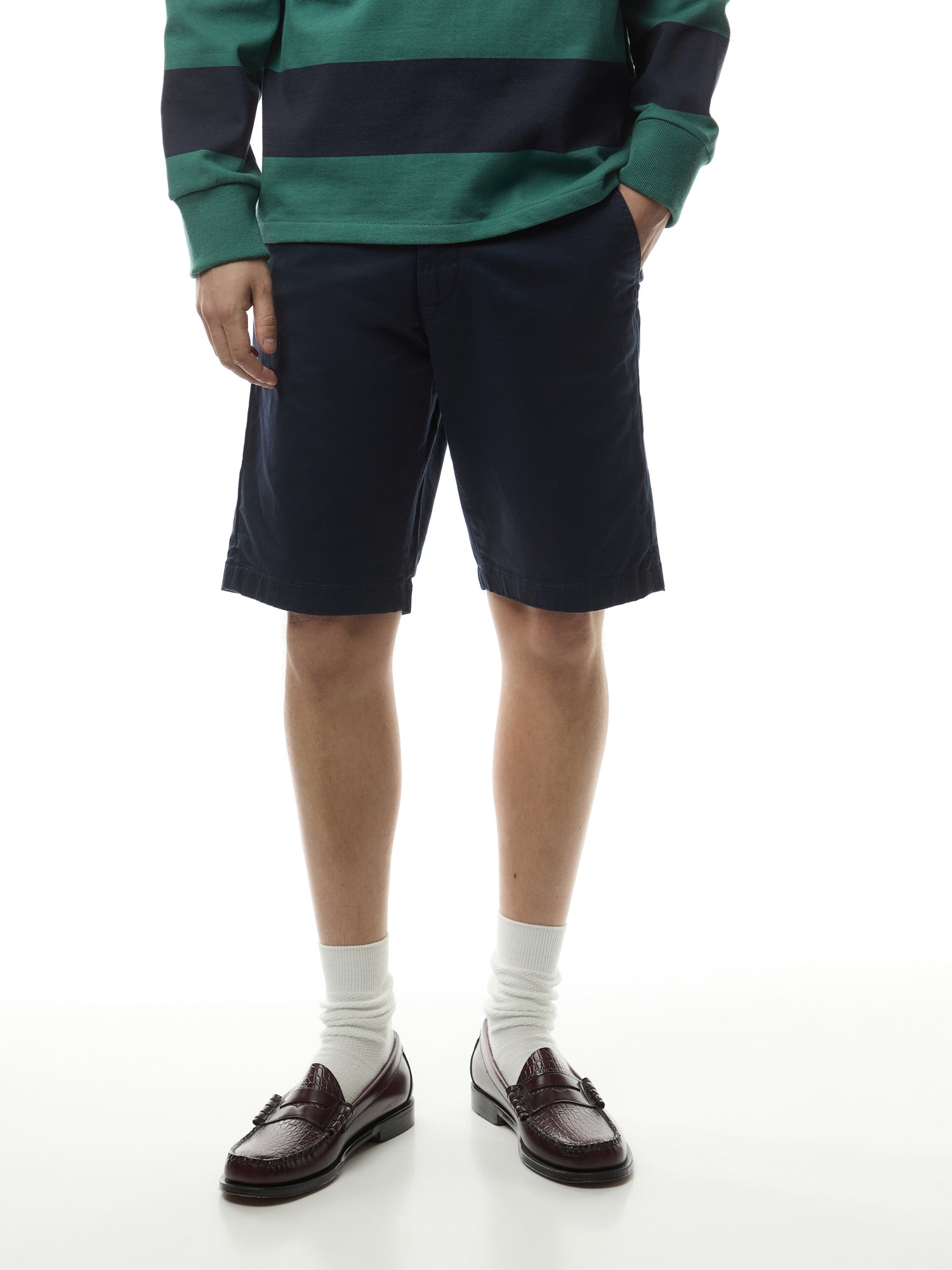 Relaxed Twill Shorts