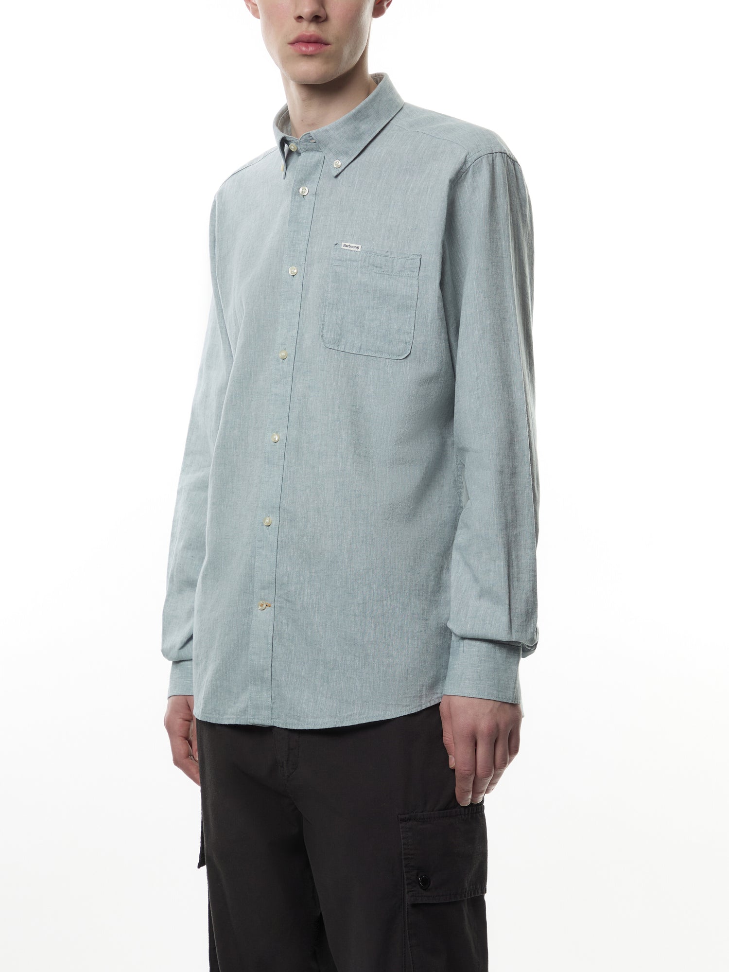 Nelson Tailored Linen Mix Shirt