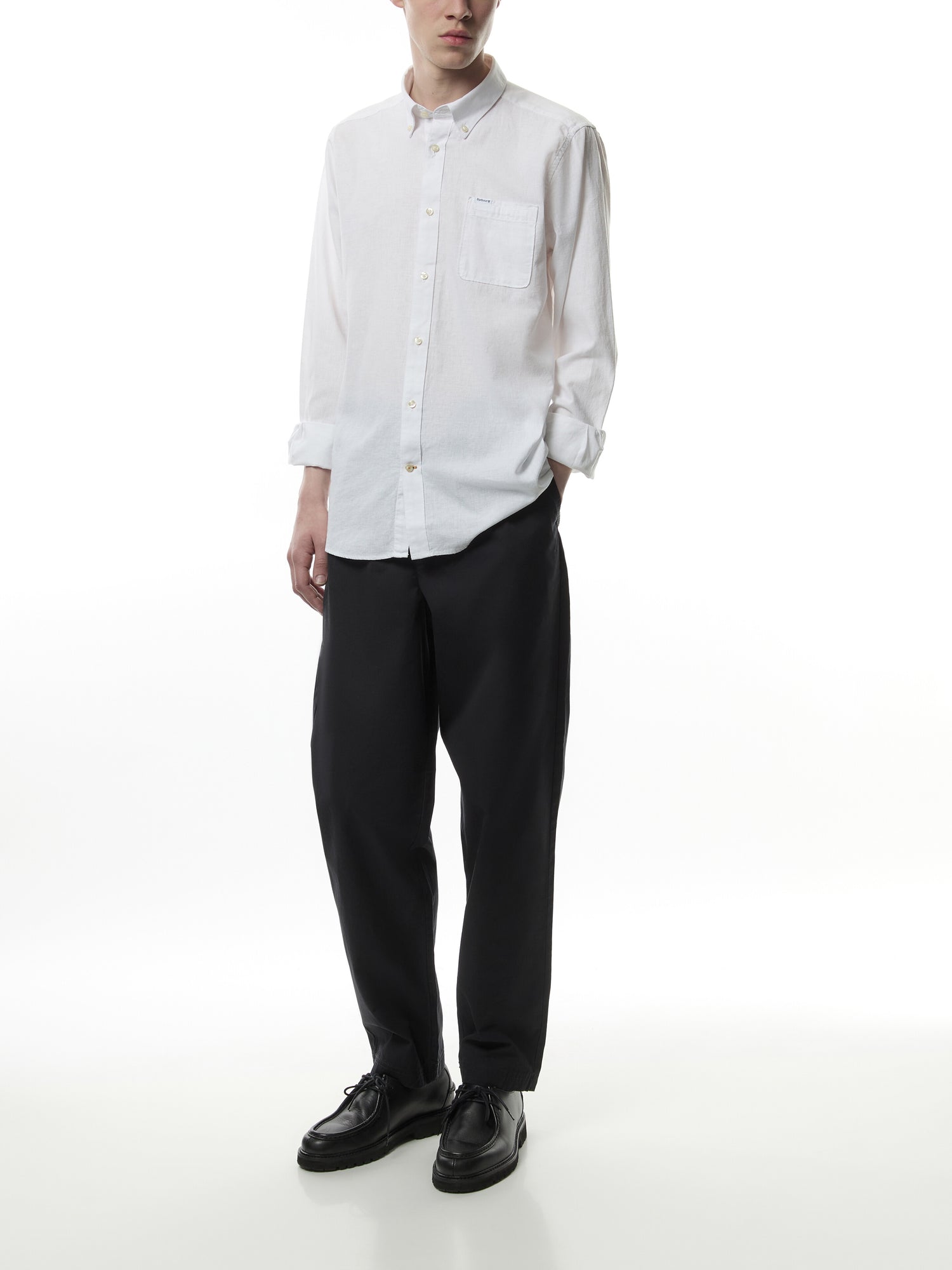 Nelson Tailored Linen Mix Shirt