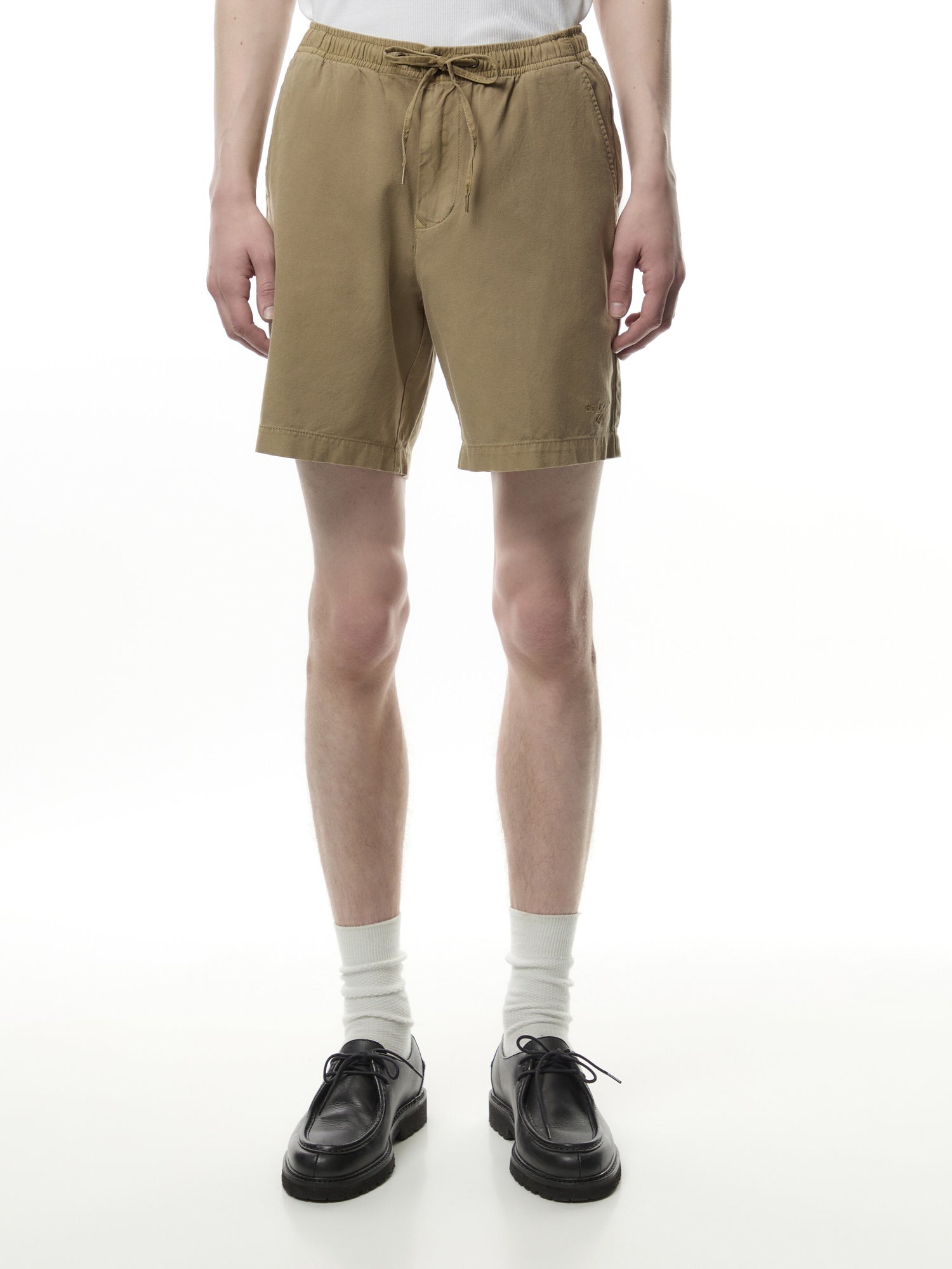 Washed Oxford Relaxed Short