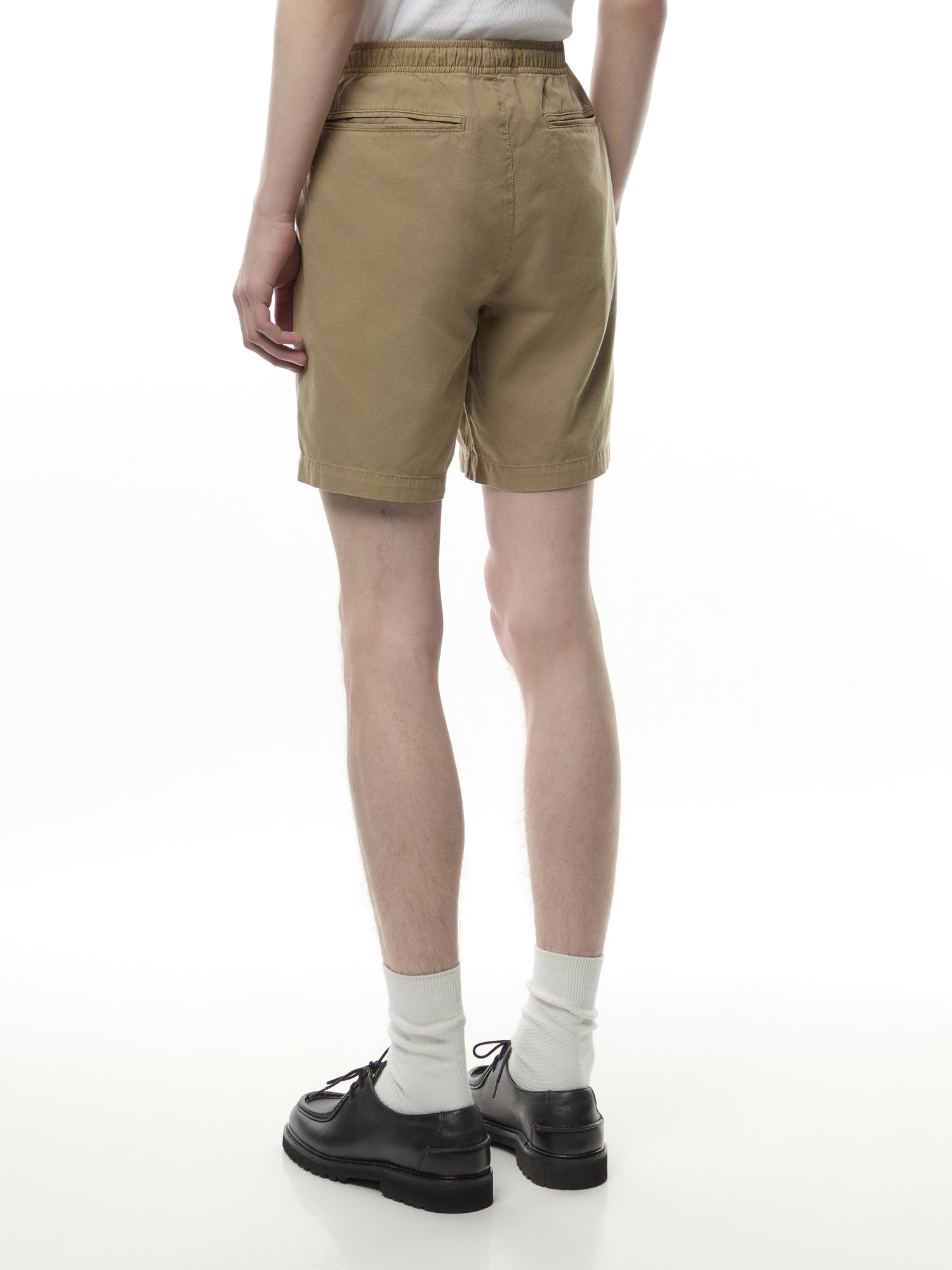 Washed Oxford Relaxed Short