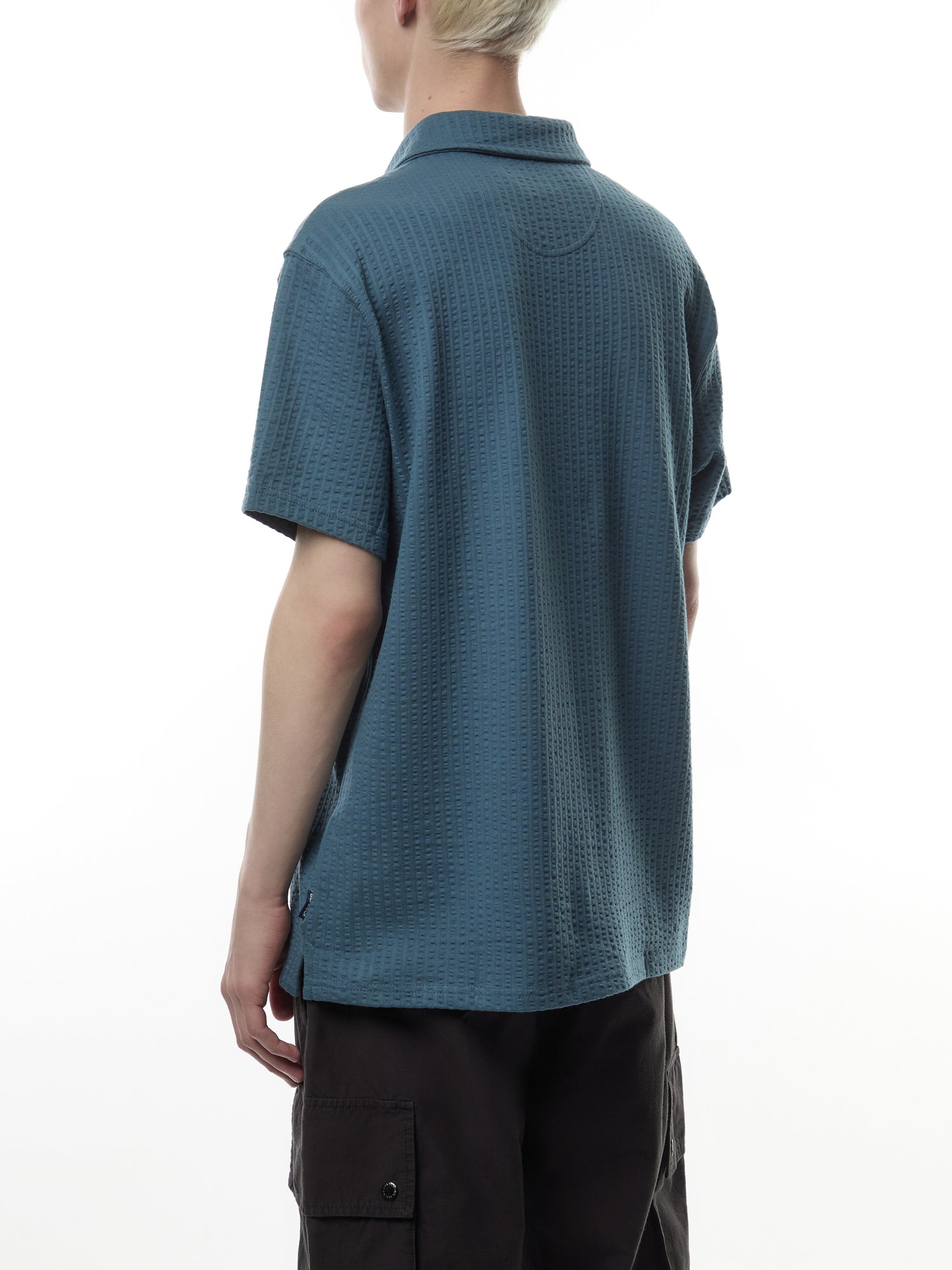 Dymchurch Seersucker Polo Shirt