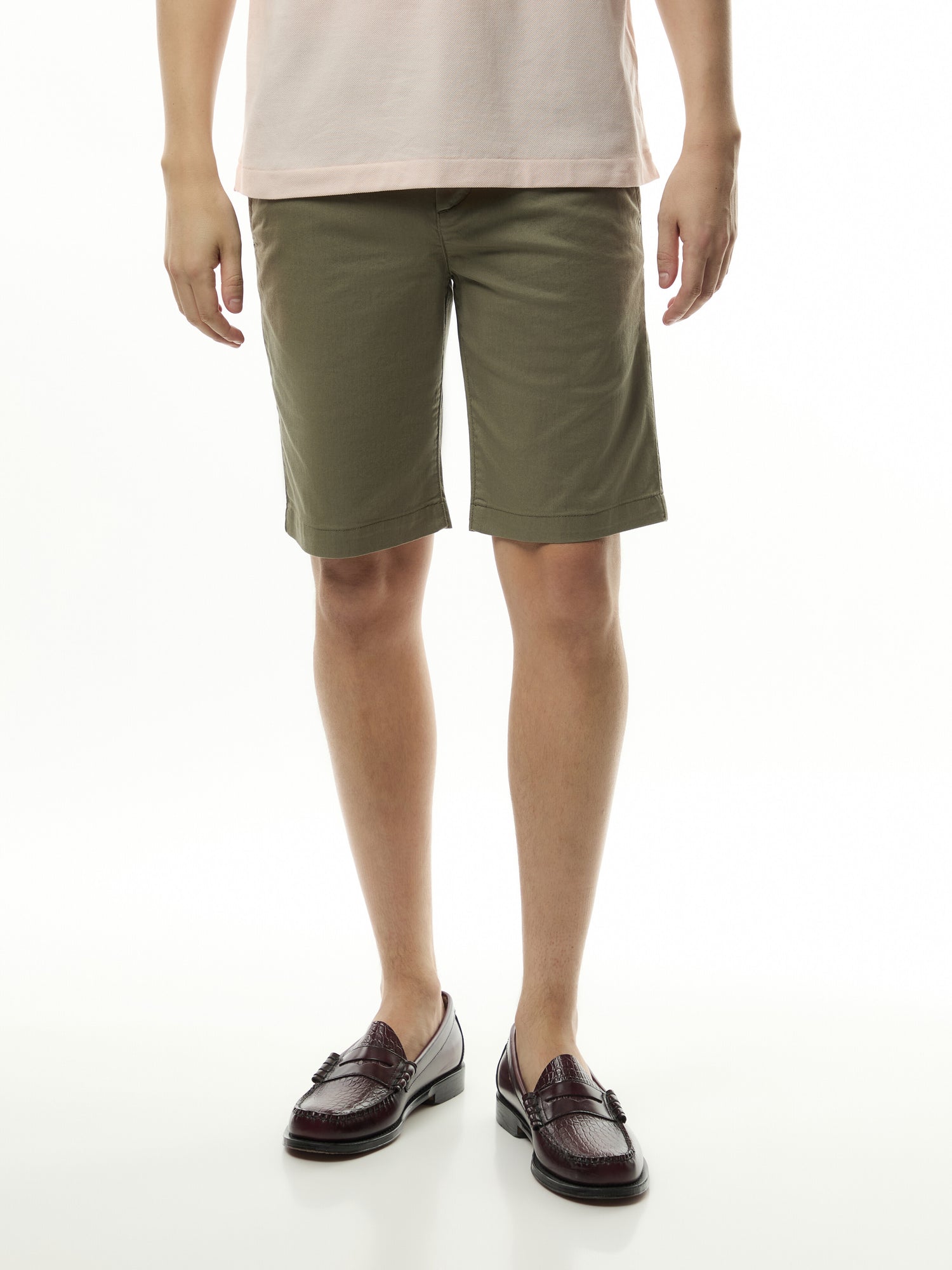 Gabardine Chino Shorts
