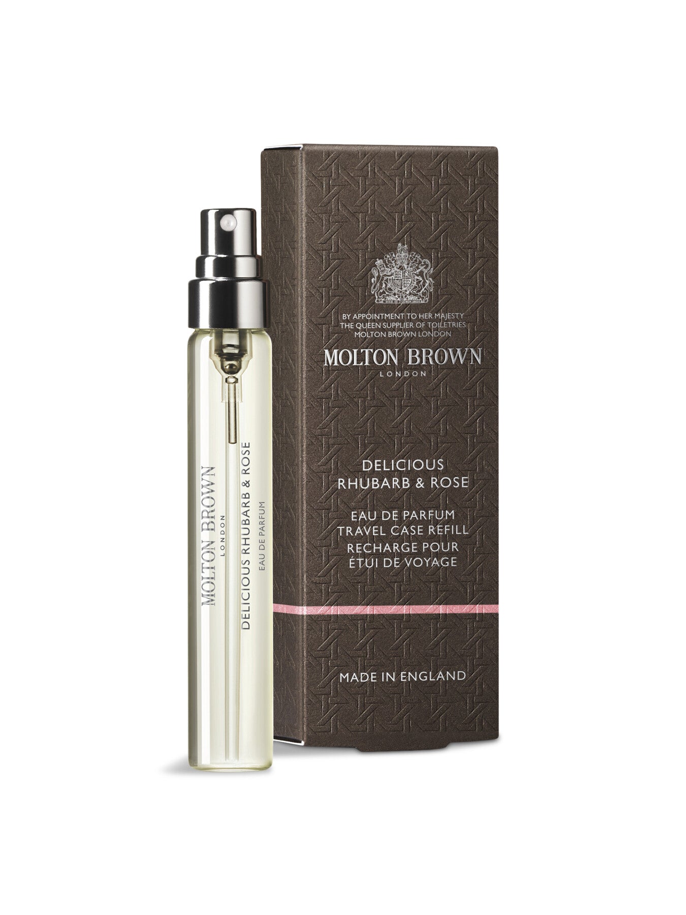 Delicious Rhubarb & Rose Eau de Parfum Travel Case Refill 7.5ml