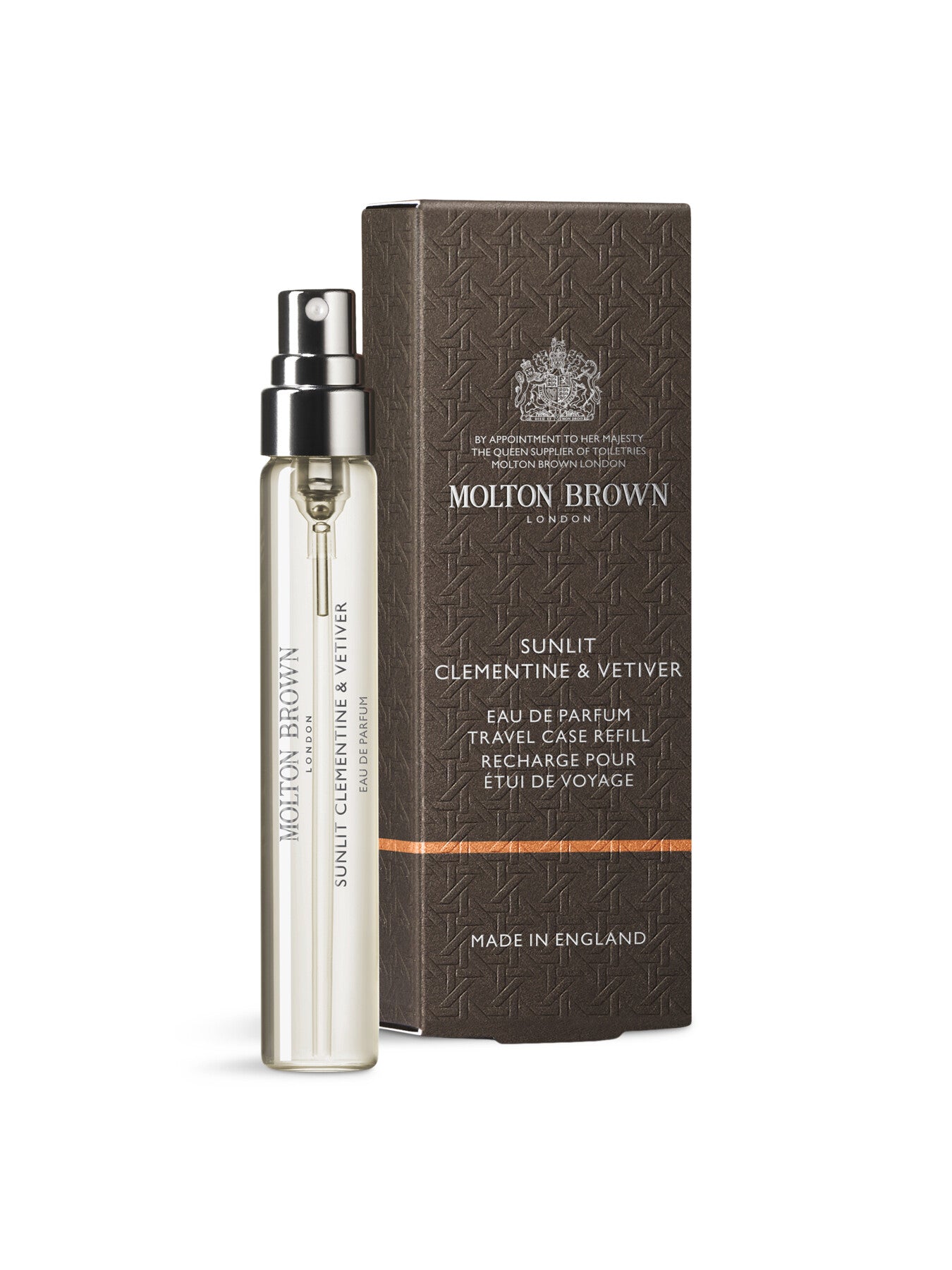 Sunlit Clementine & Vetiver Eau De Parfum Travel Case Refill 7.5ml