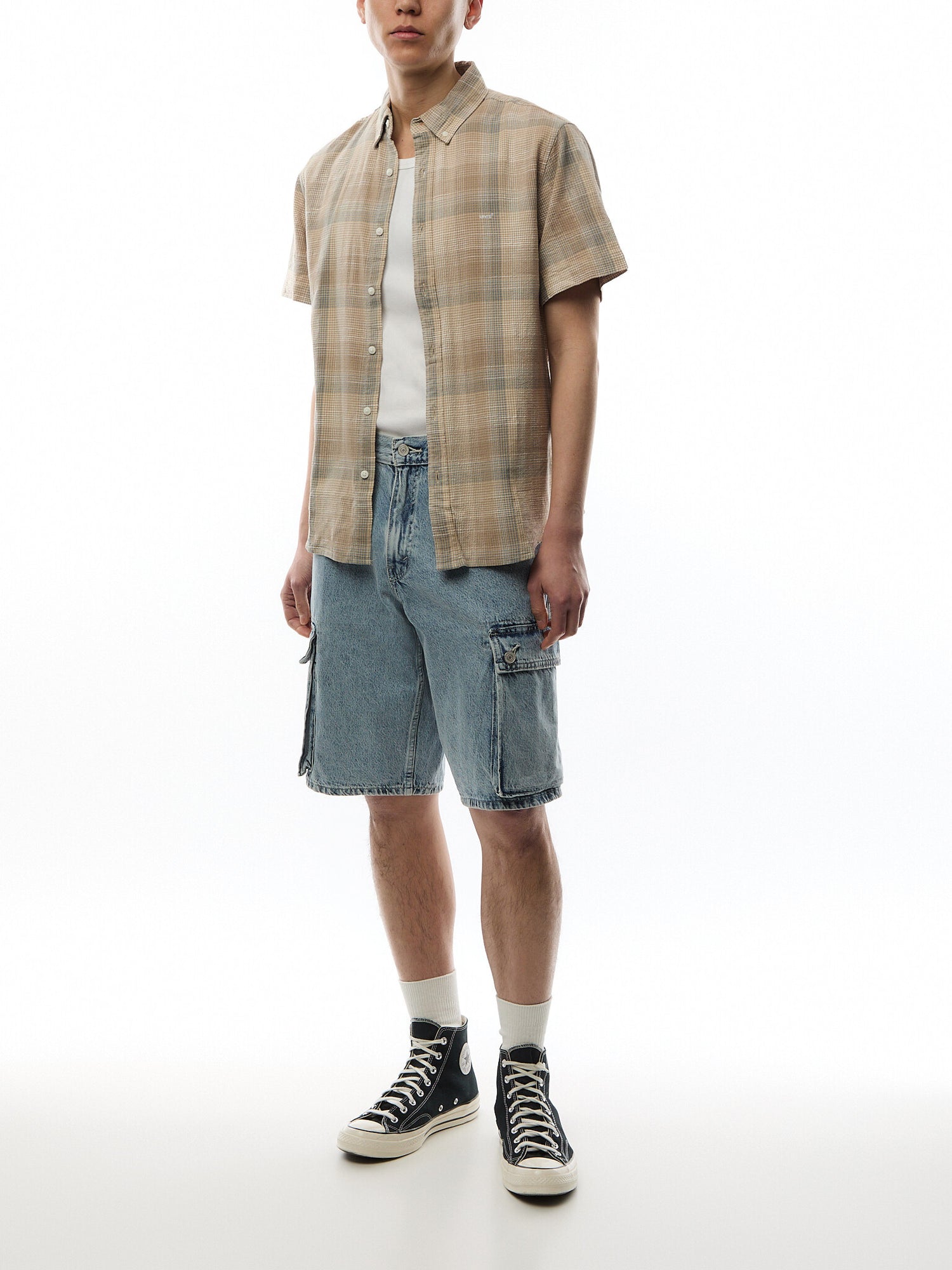478 Baggy Cargo Shorts Worn In