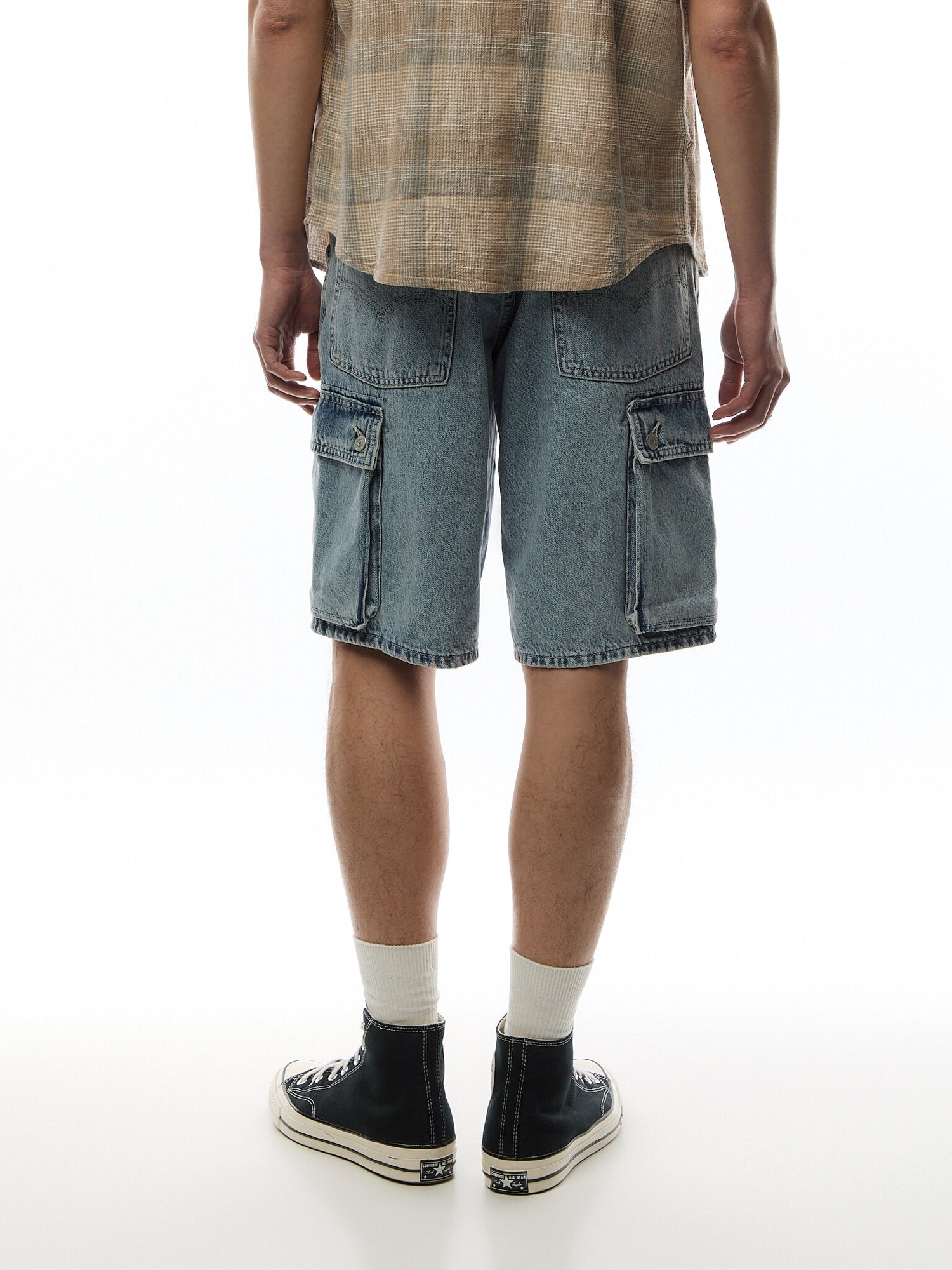 478 Baggy Cargo Shorts Worn In