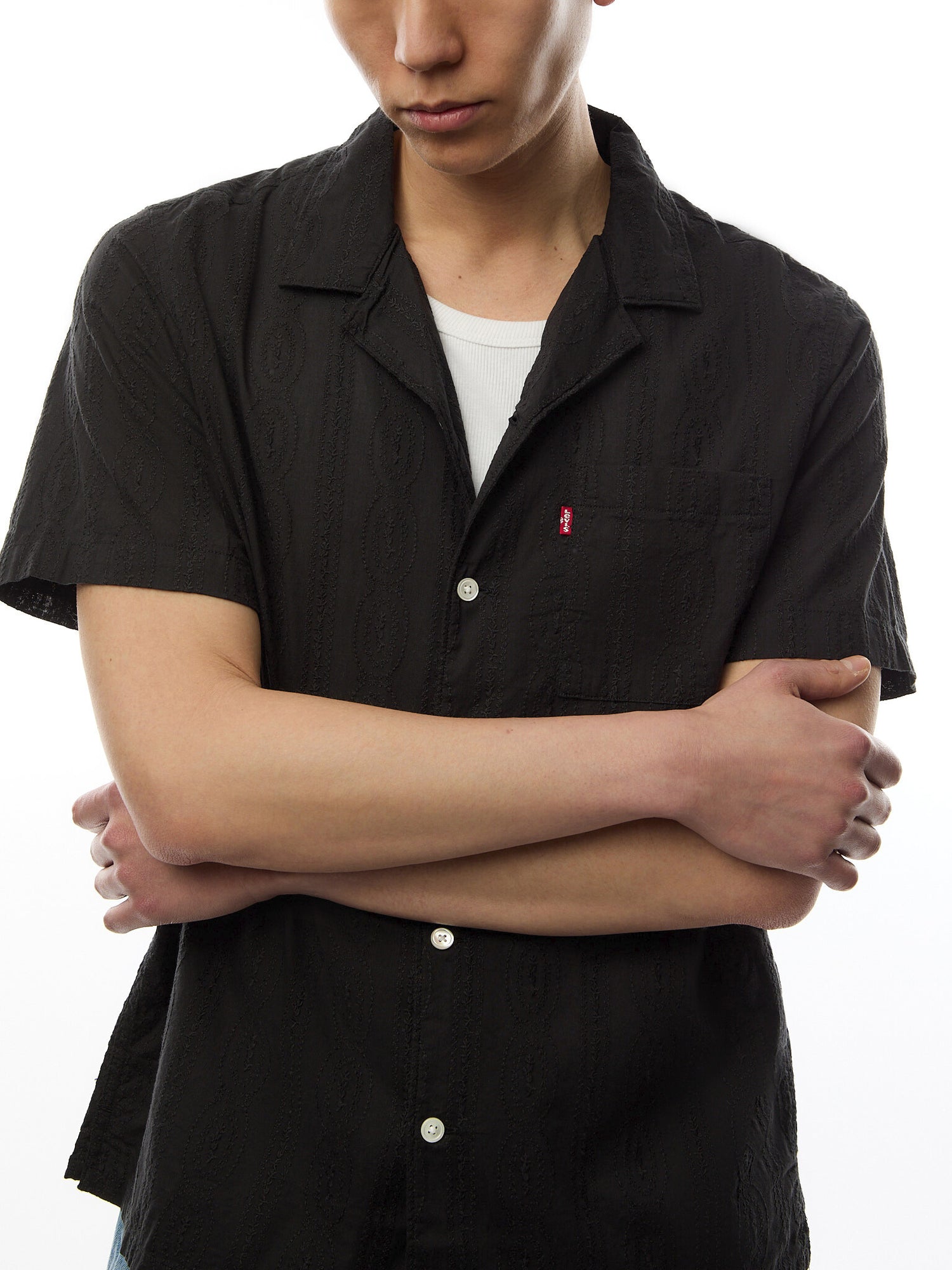 The Sunset Camp Texture Shortsleeve Shirt