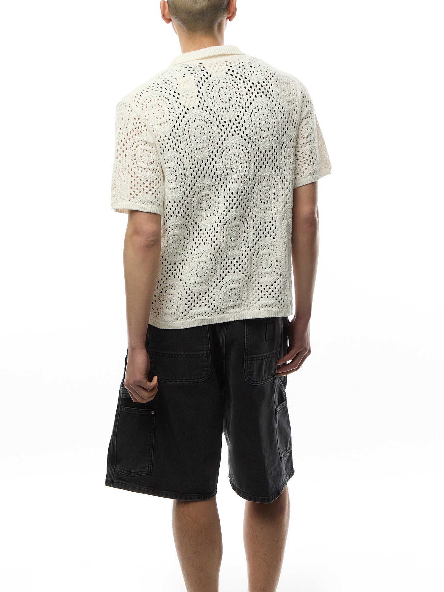 Sweater Camp Crochet Shortsleeve Shirt