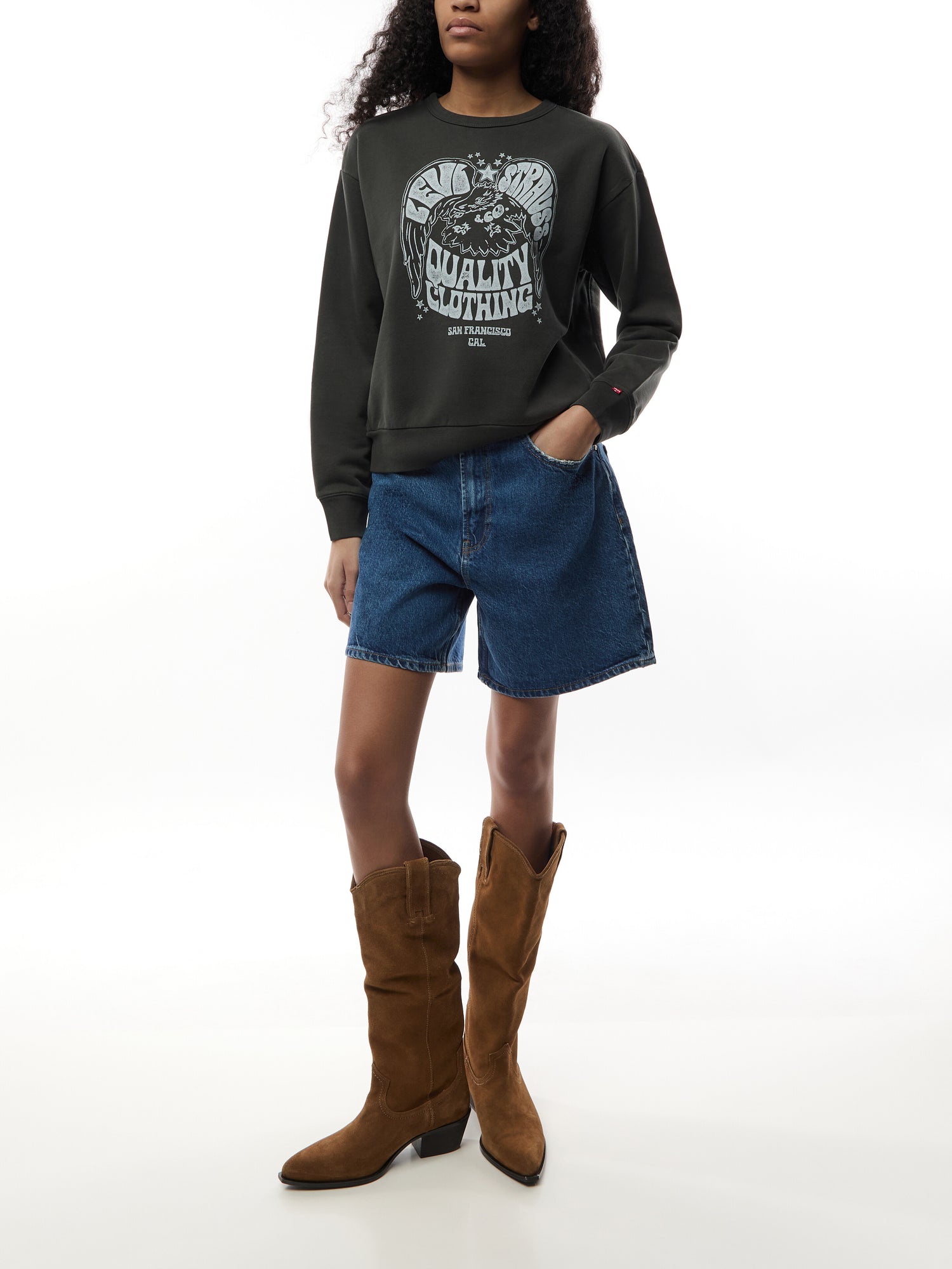 Graphic Heritage Crewneck Sweatshirt