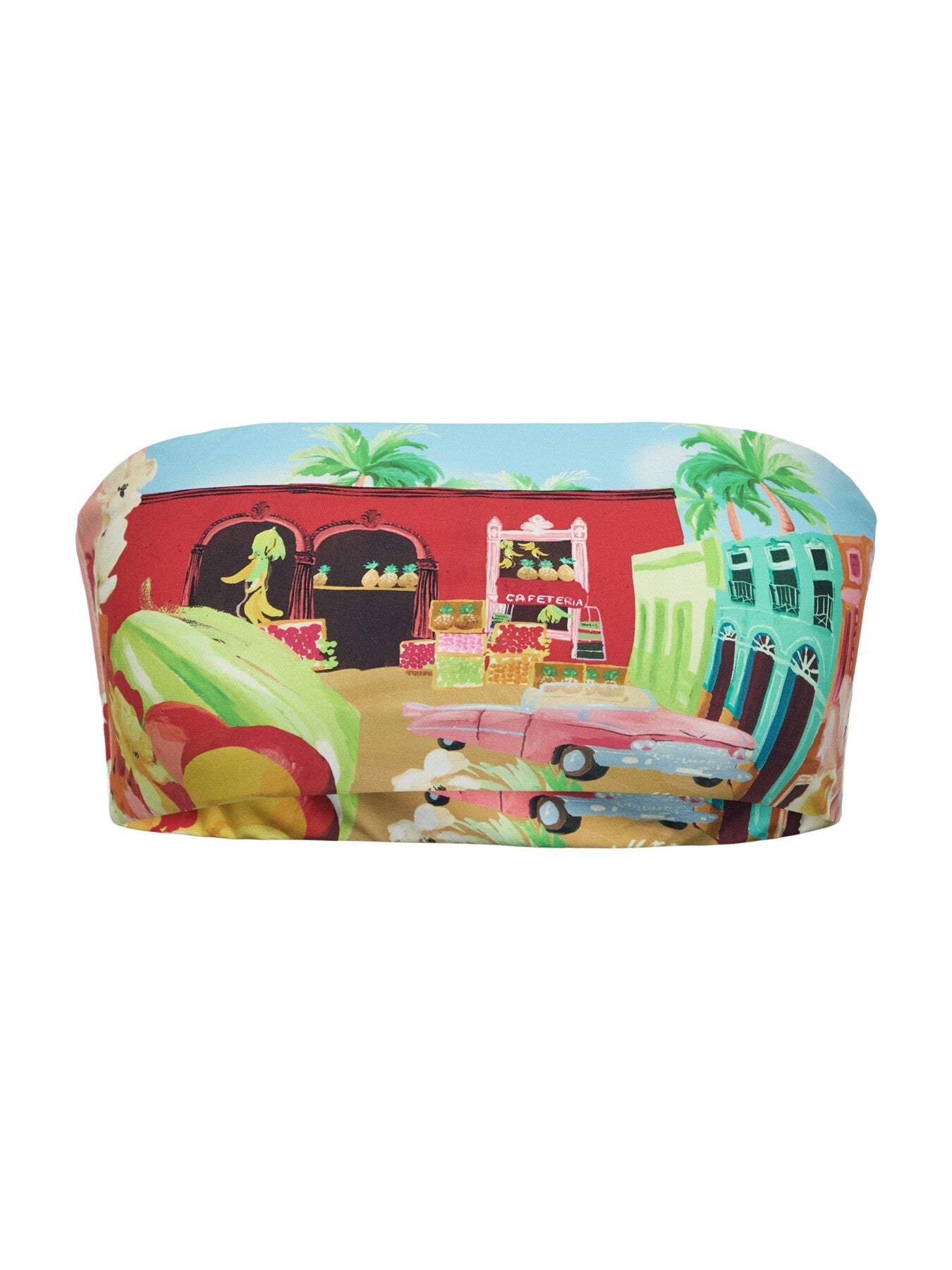 Cuba Bandeau Bikini Top