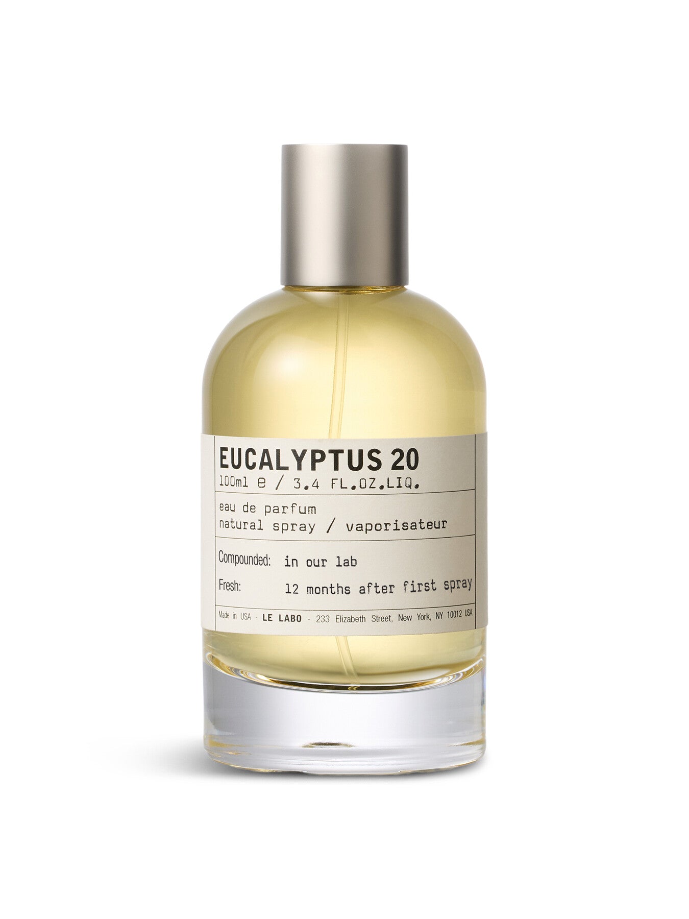 Eucalyptus 20 Eau De Parfum 100ml