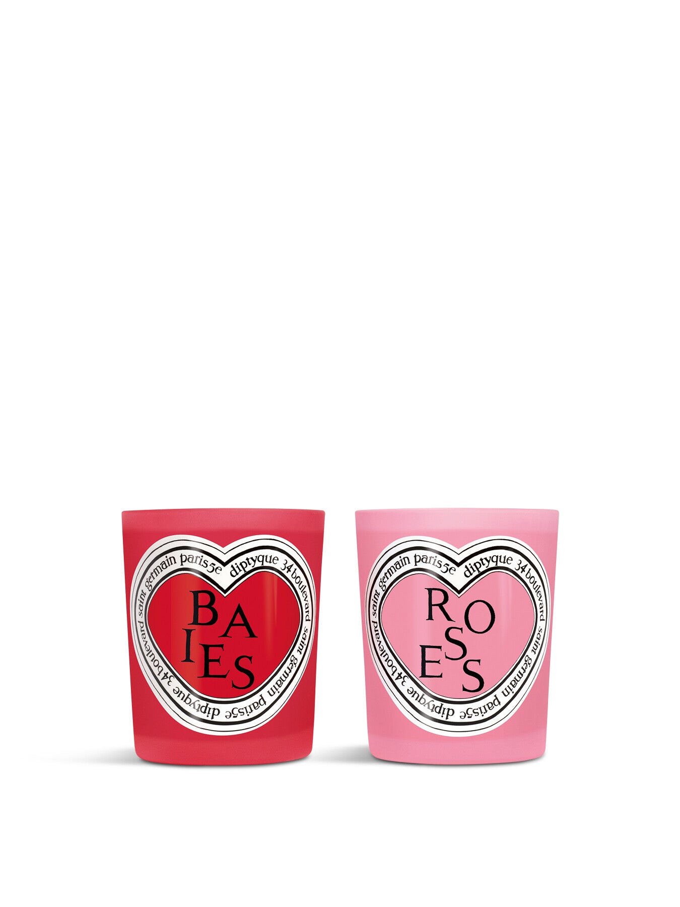 Baies and Roses candle Duo set