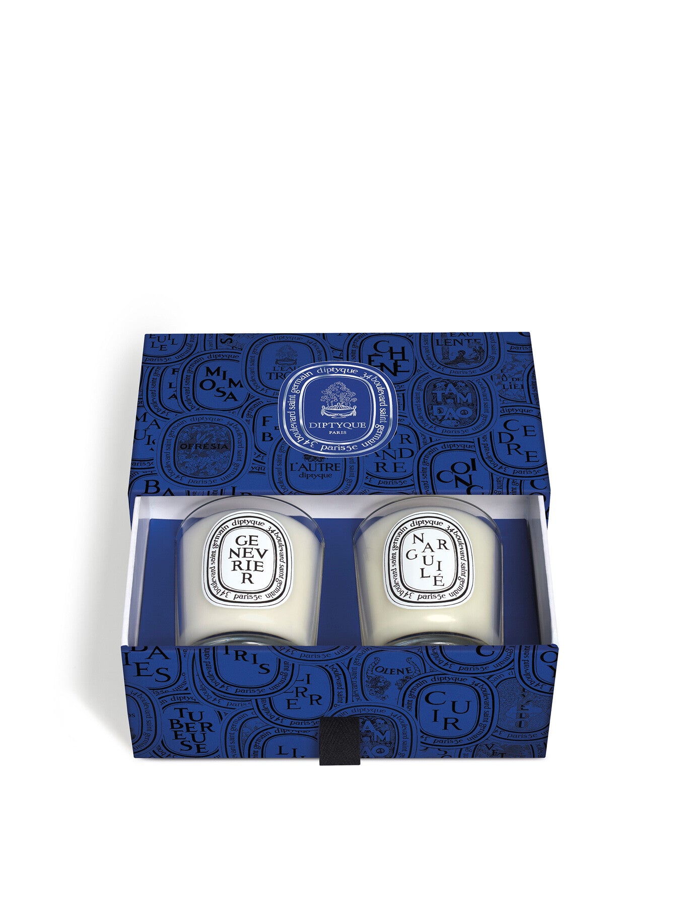 Set of 2 Mini Candles; Narguilé & Genévrier 70g