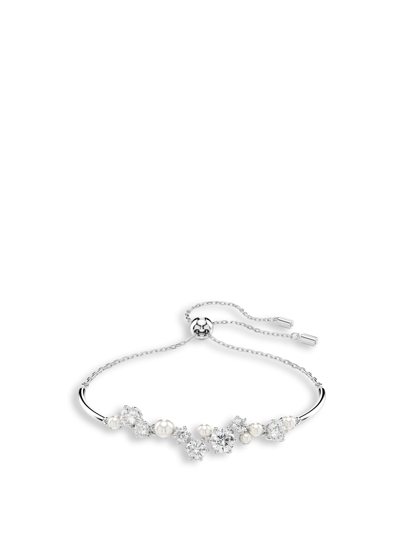 Constella Bracelet Soft White Silver