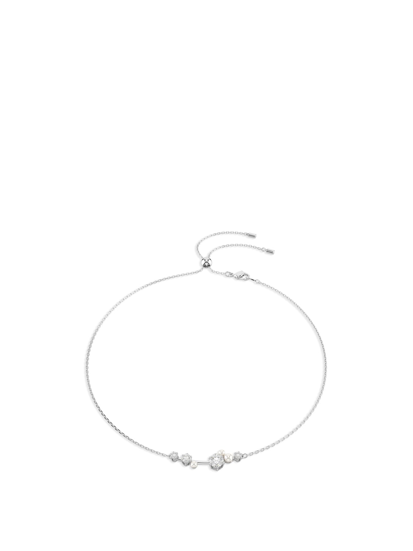 Constella Bar Necklace Silver