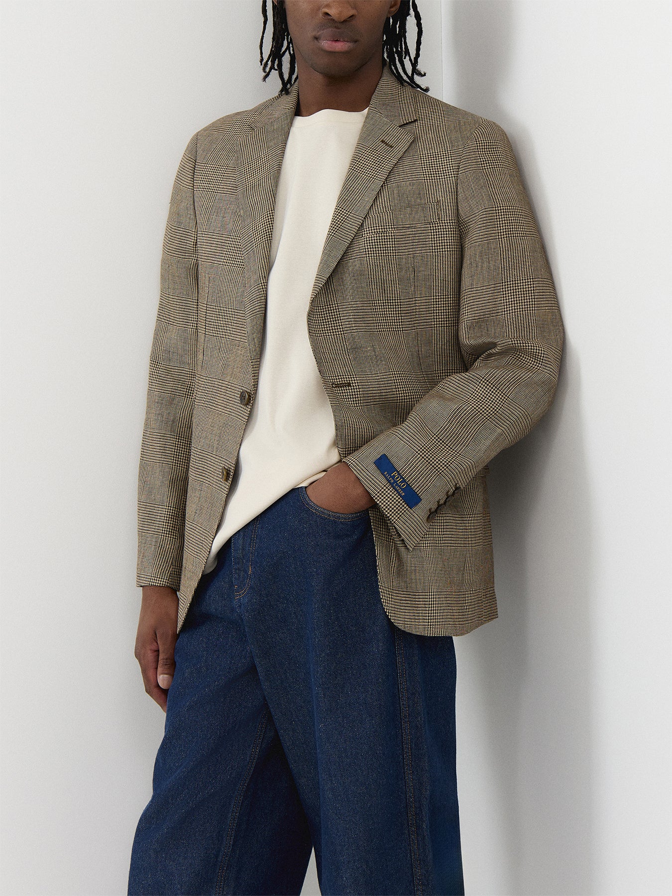 Glenplaid Check Blazer