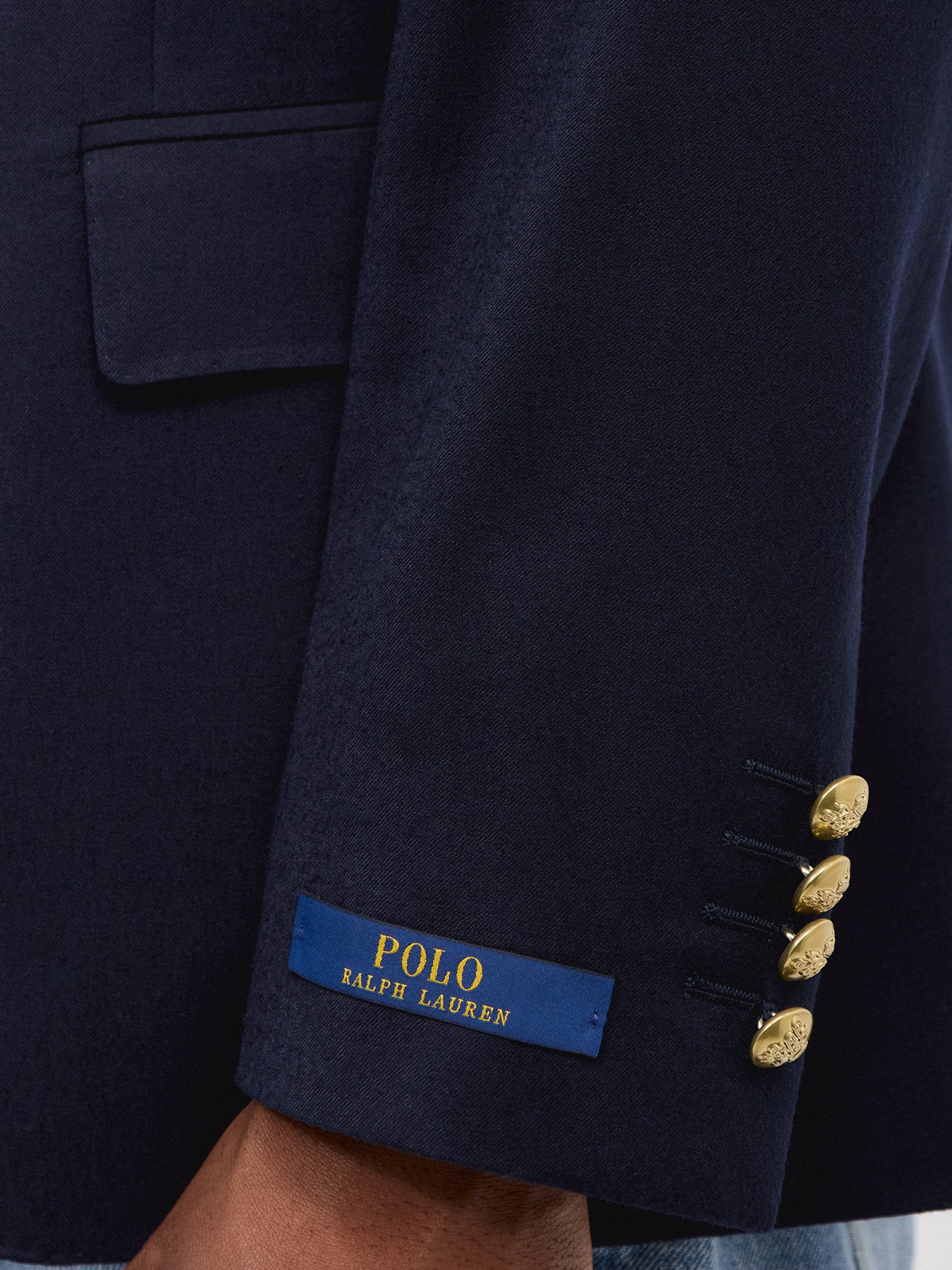 Wool Gabardine Blazer