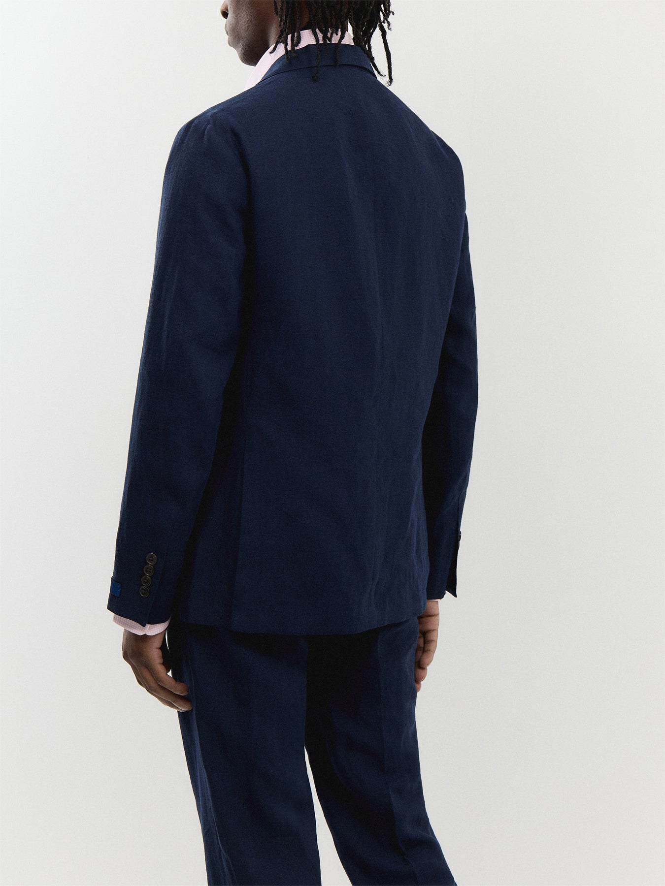 Soft Modern Linen Suit Jacket