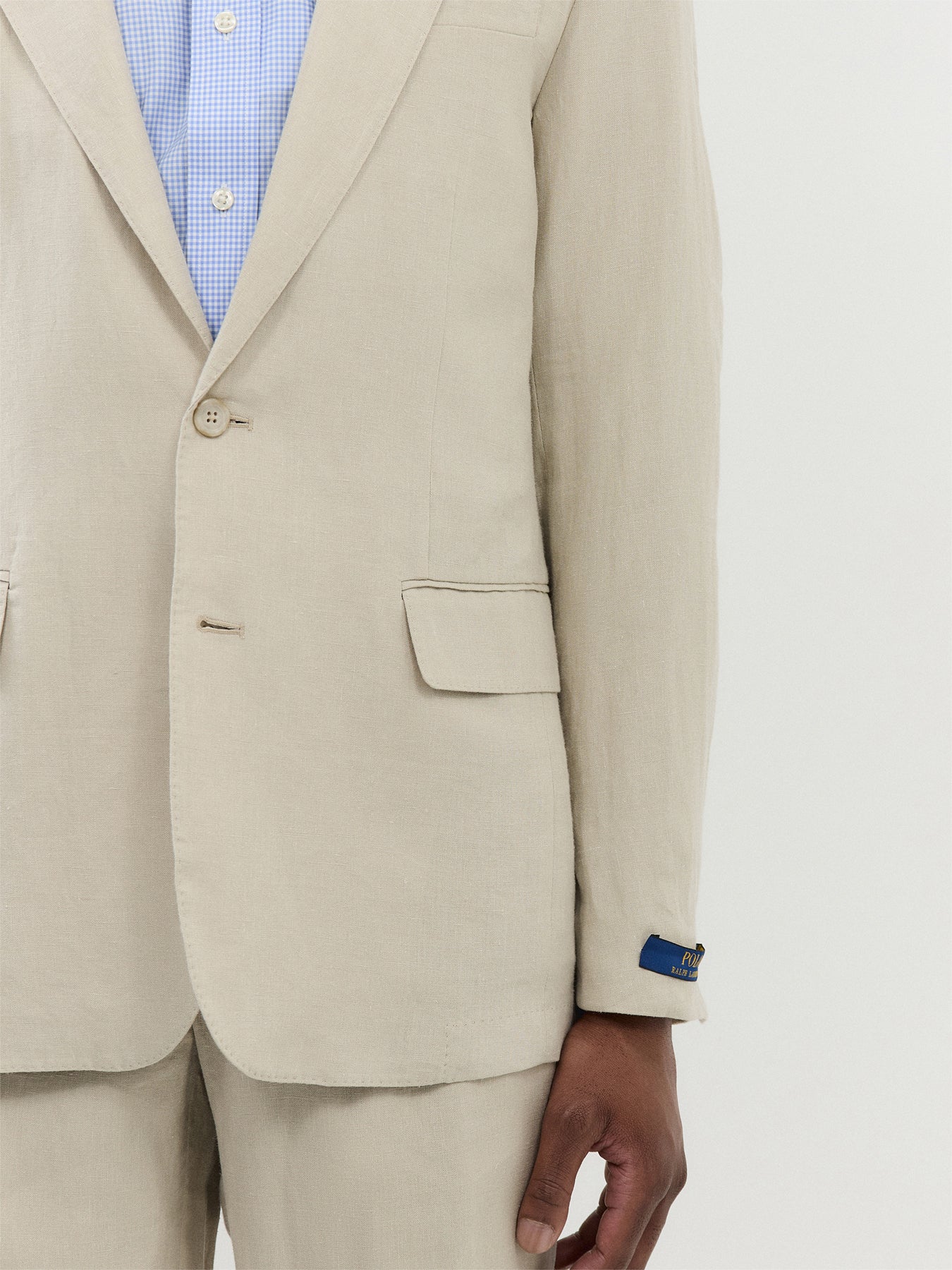 Soft Modern Linen Suit Jacket