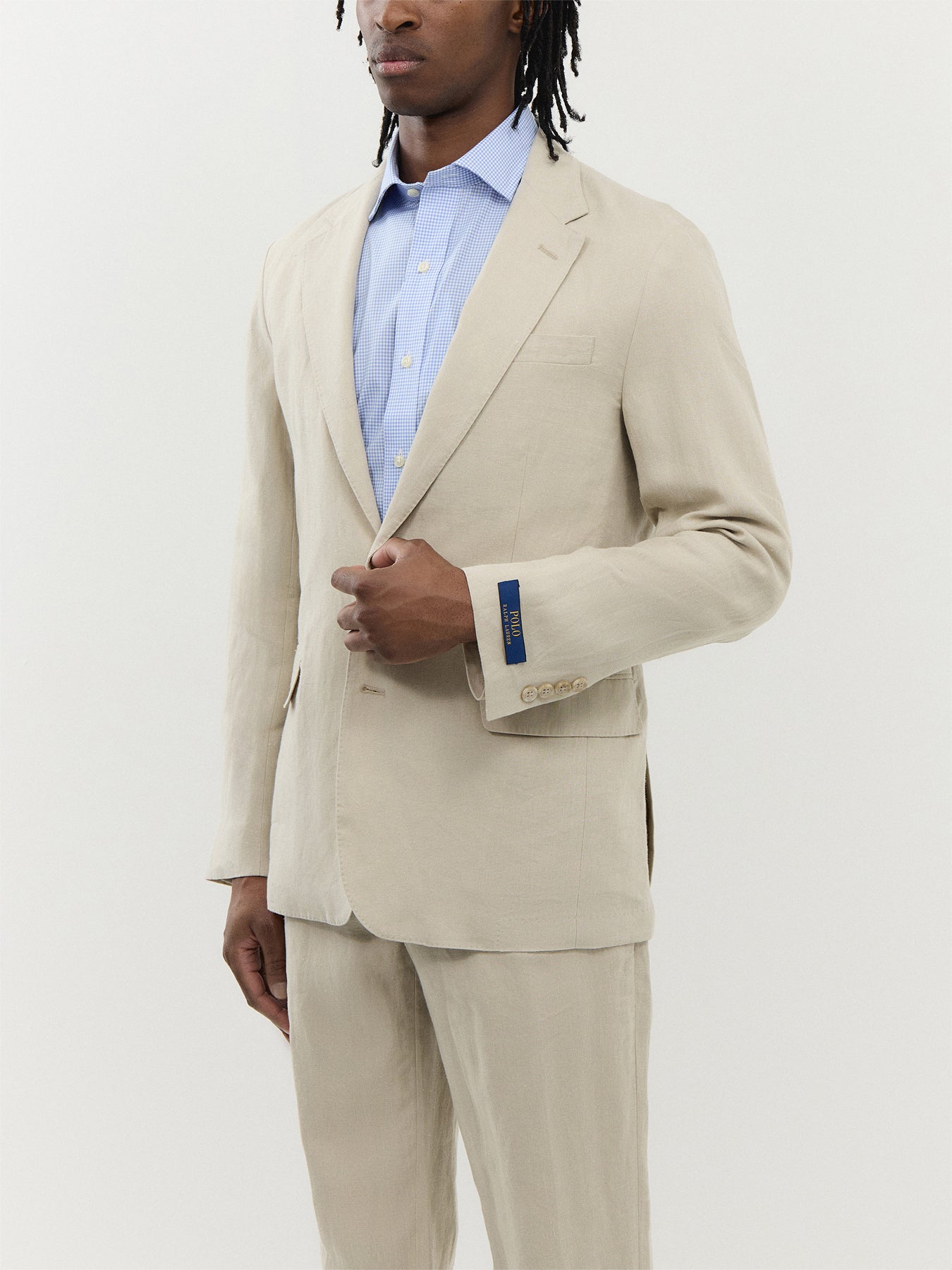 Soft Modern Linen Suit Jacket