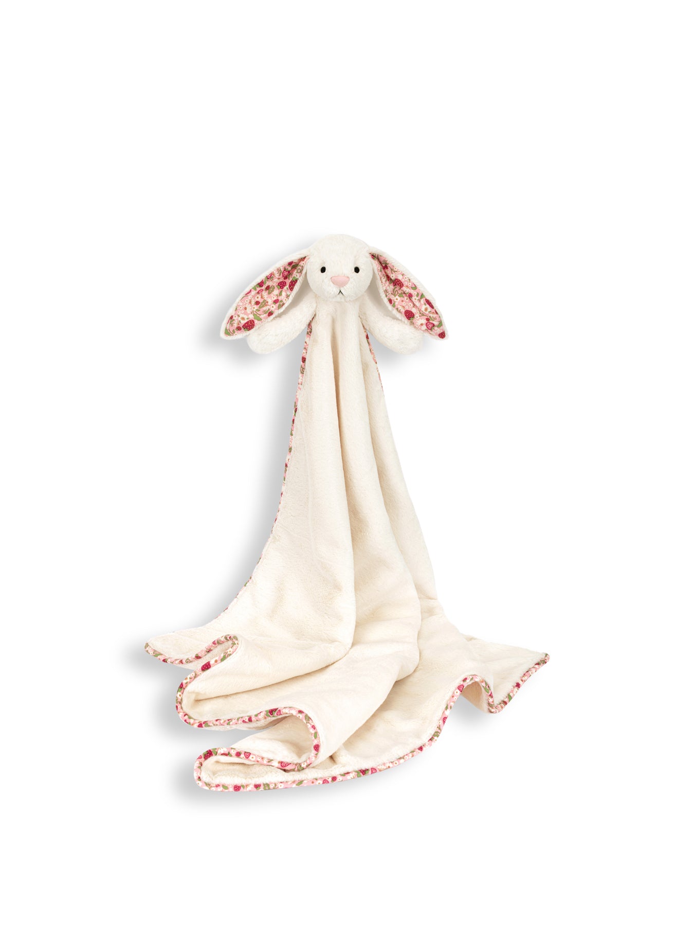 Blossom Cream Bunny Berry Blankie