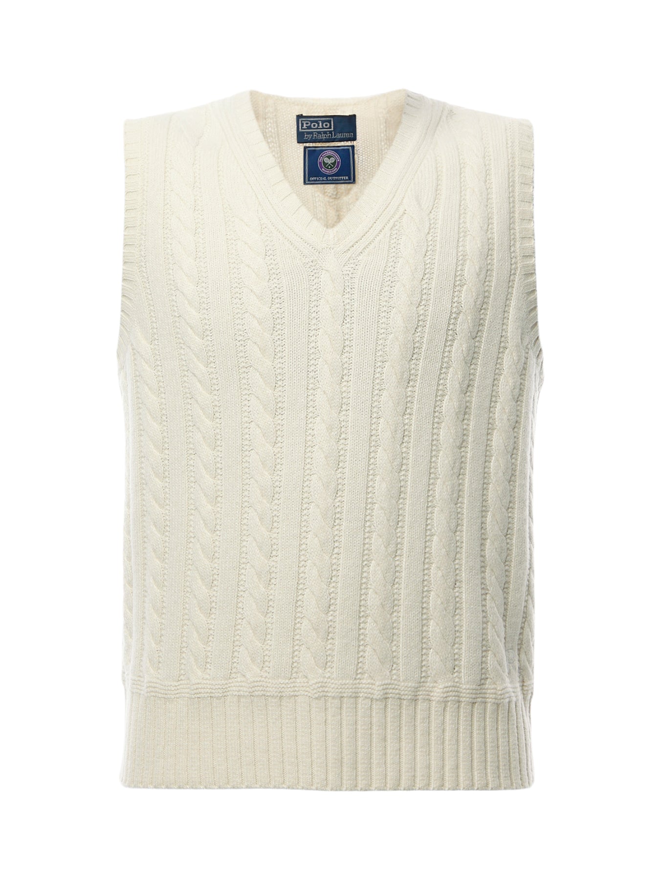 Wimbledon Cable Knit Vest