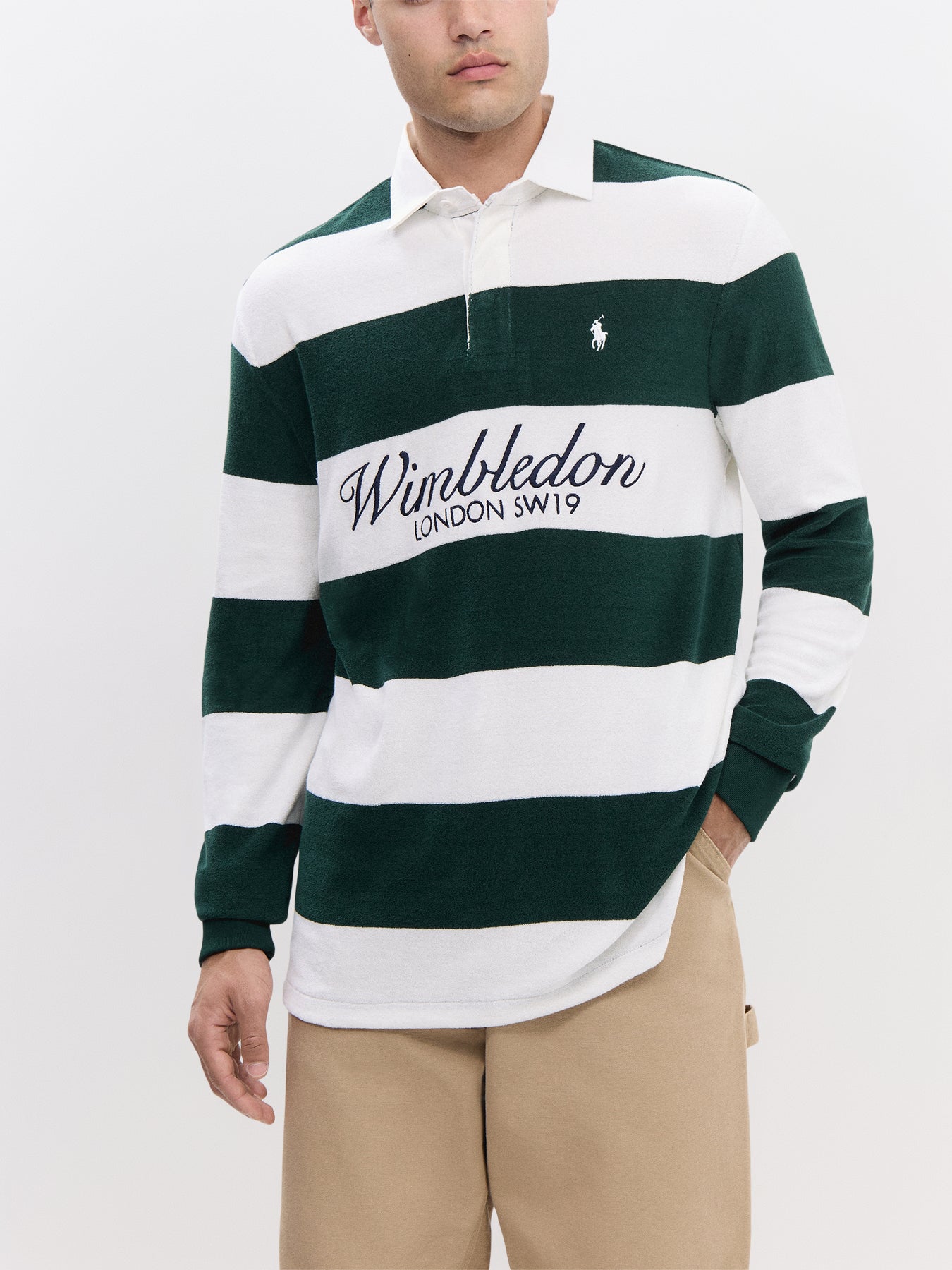 Wimbleodn Stripe Rugby Top