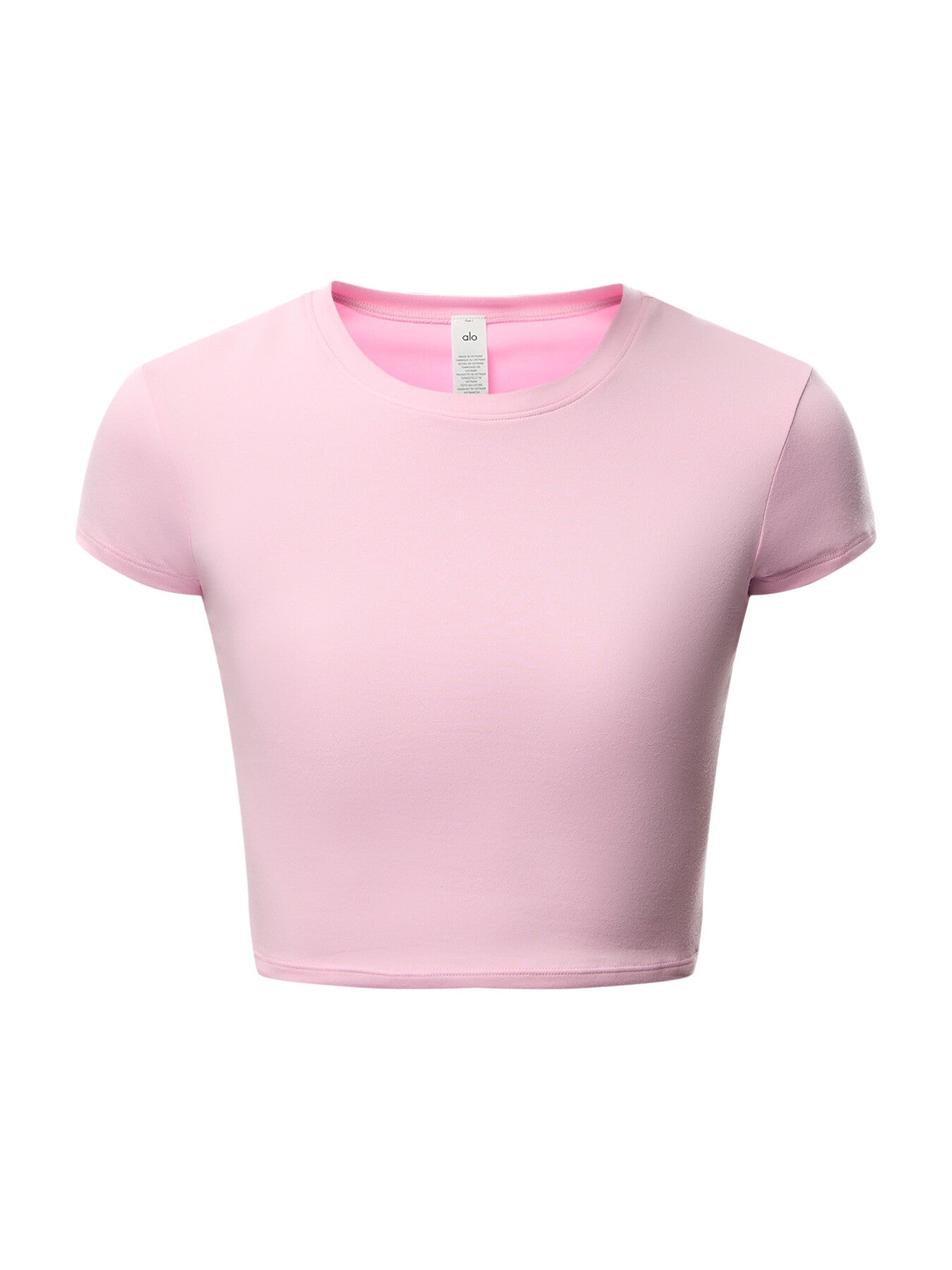 Alosoft Crop Finesse Short Sleeve