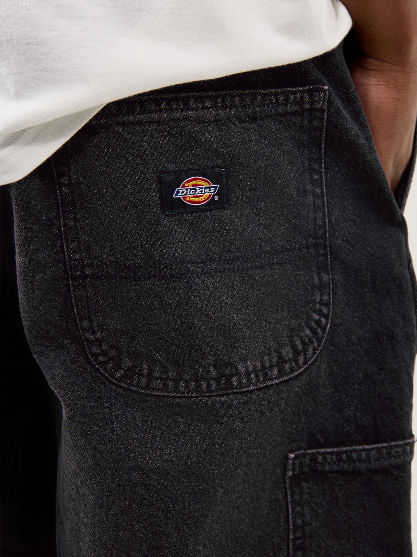 Madison Baggy Fit Denim Black Wash Faded