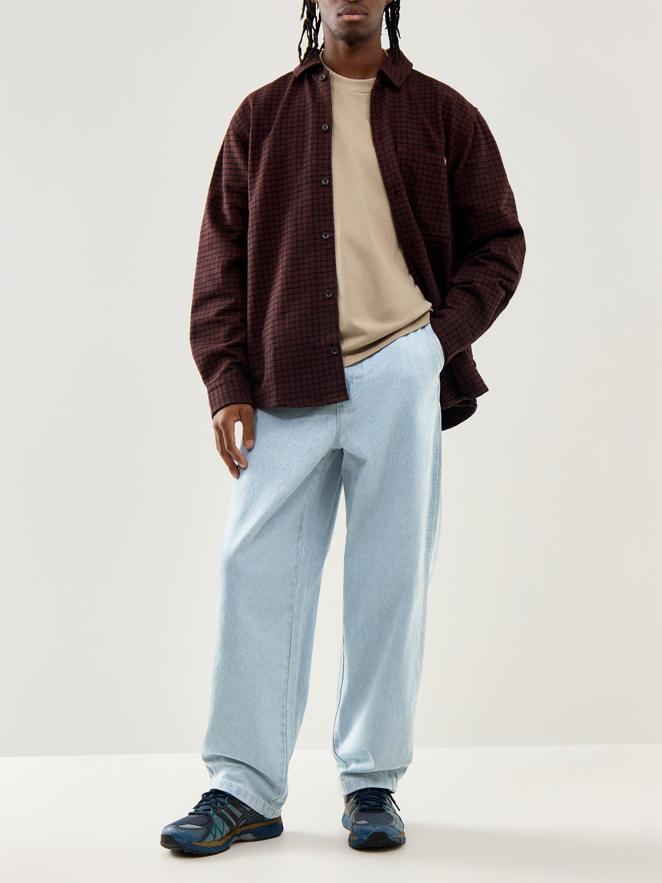 Madison Baggy Fit Denim Vintage Aged Blue