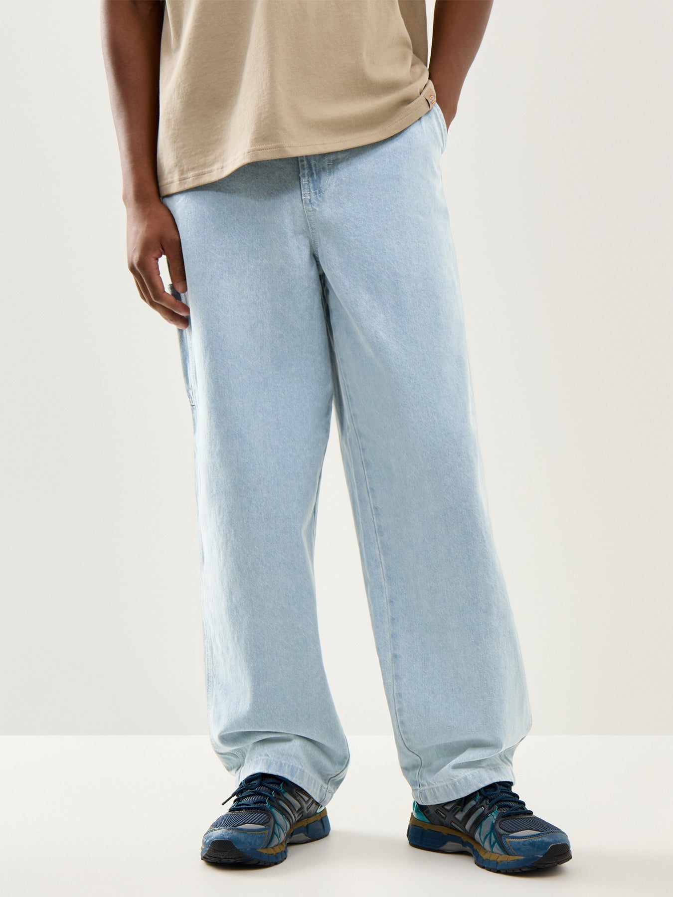 Madison Baggy Fit Denim Vintage Aged Blue