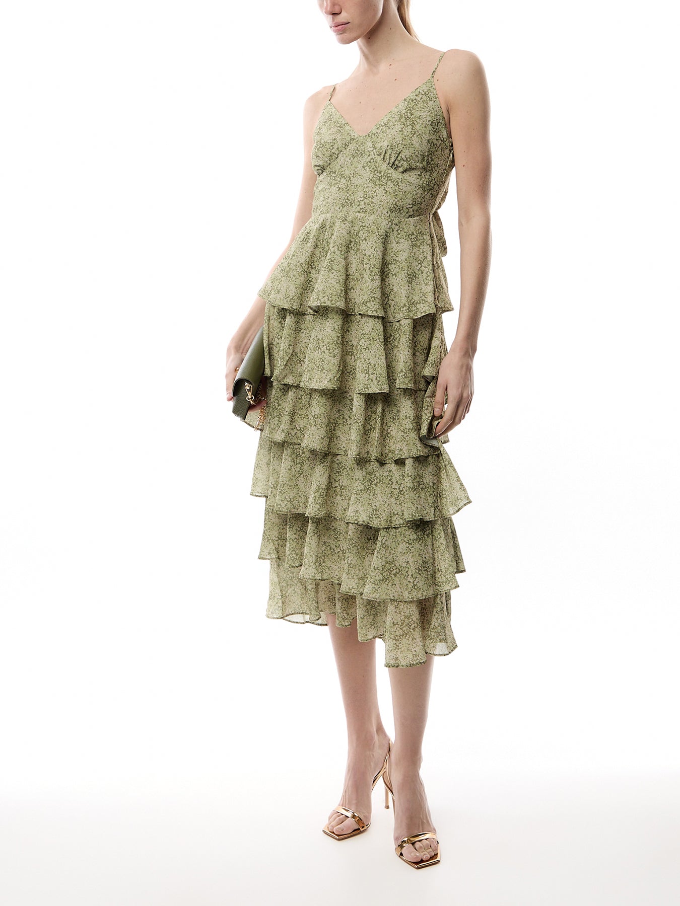 Lissy Tie Back Midaxi Dress