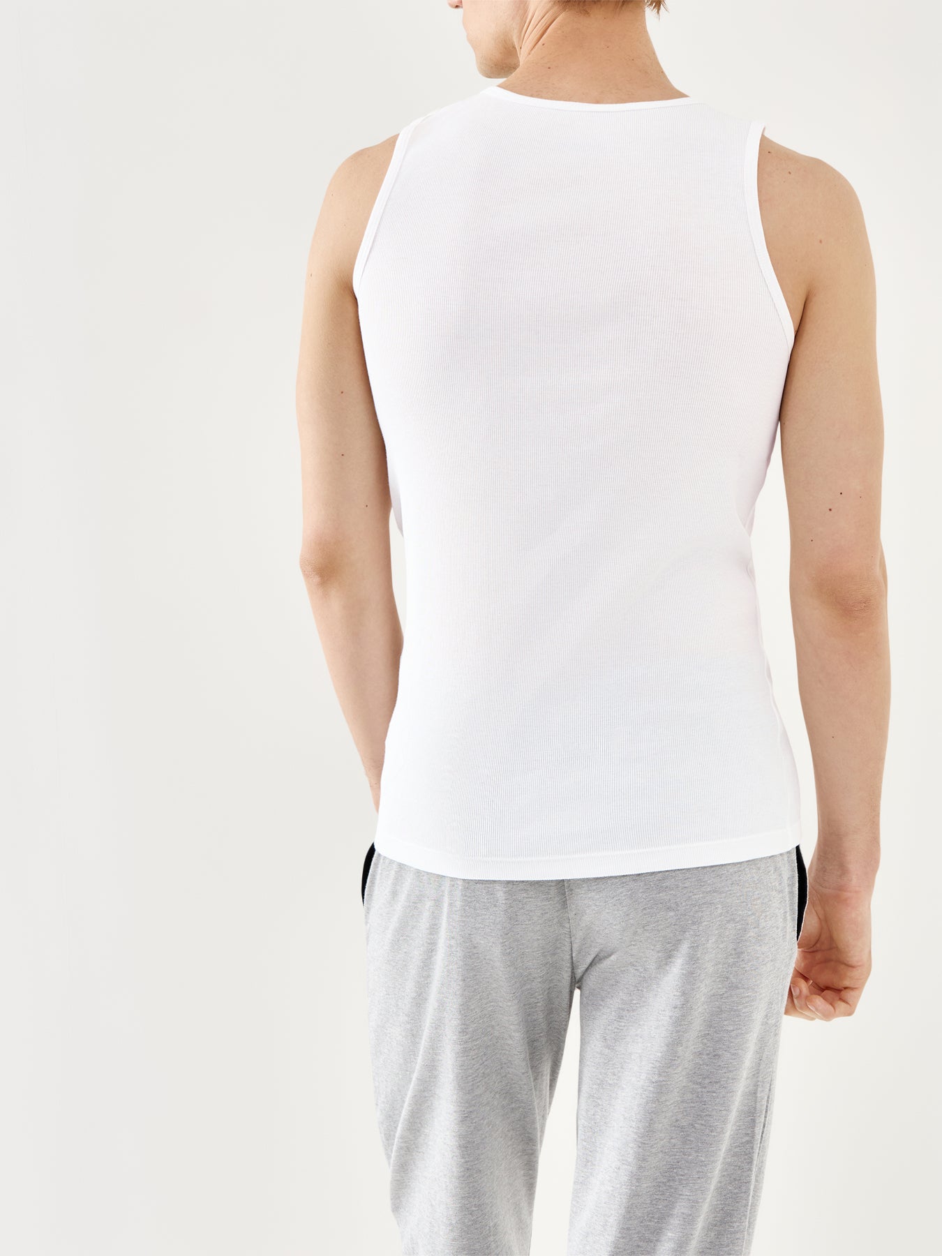 Tanktop 3P Ribclassic White