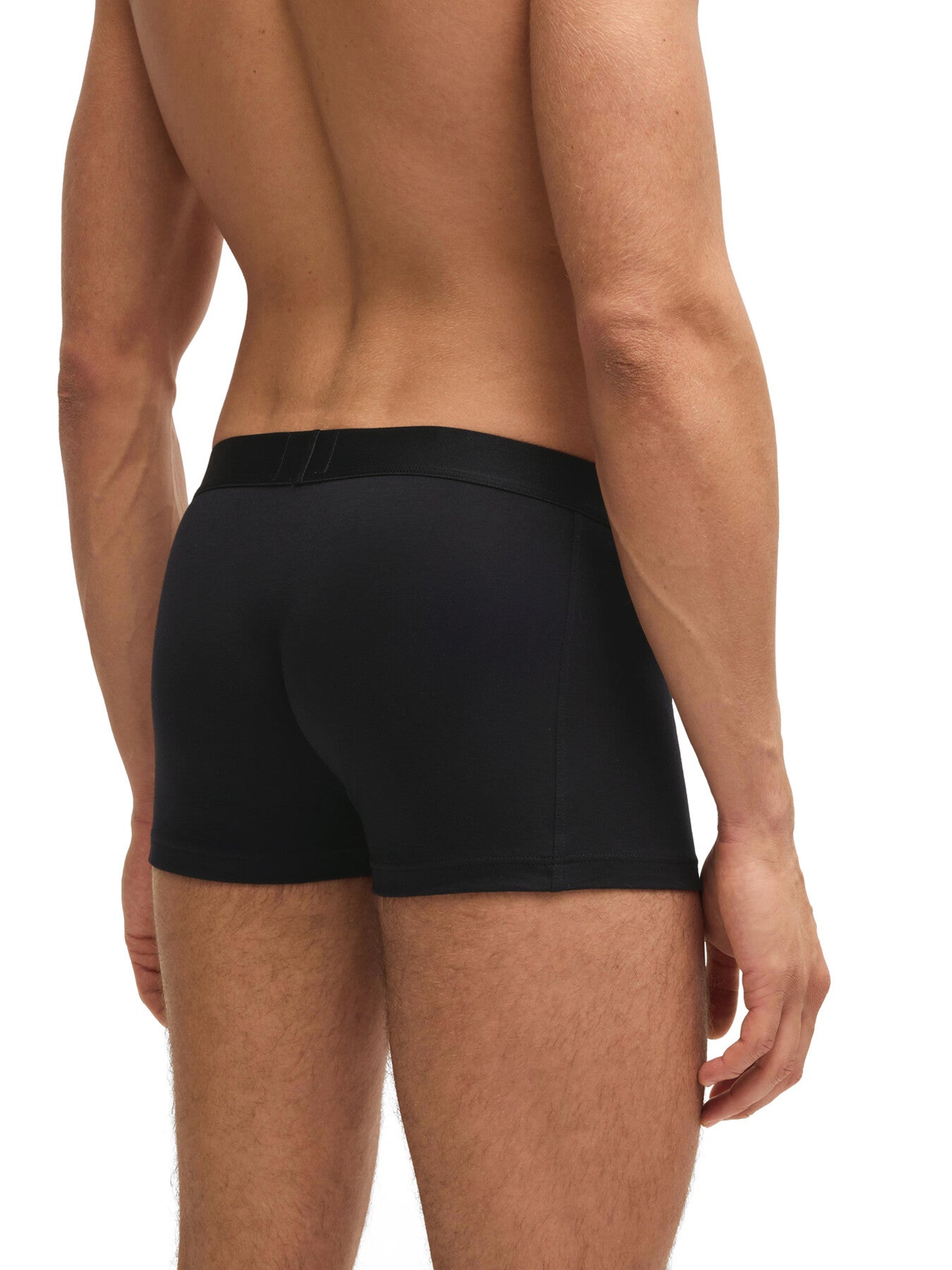 Three-pack of stretch-cotton trunks with logo