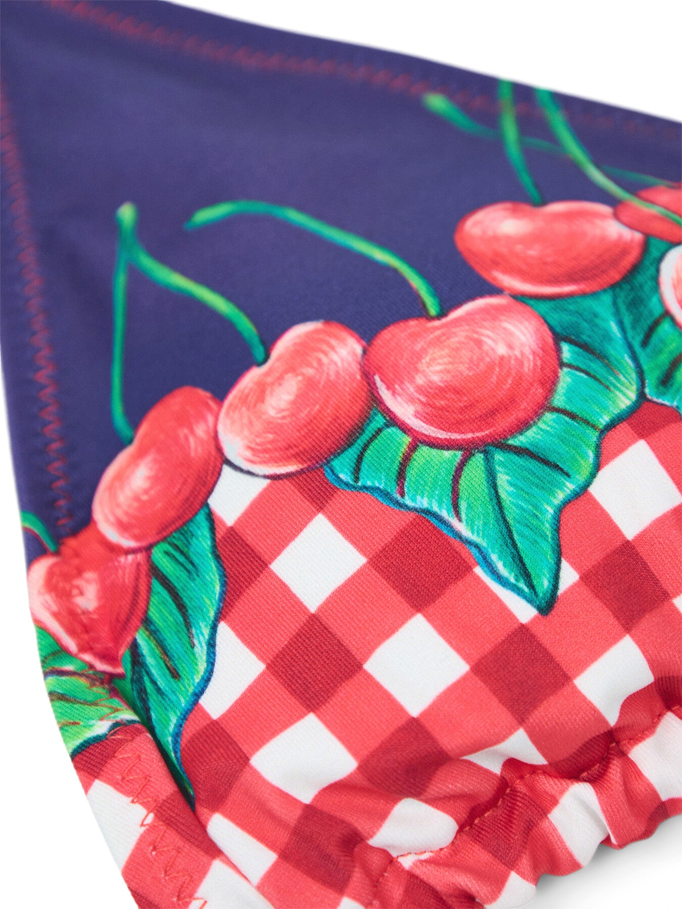 Tie Front Triangle Bikini Top