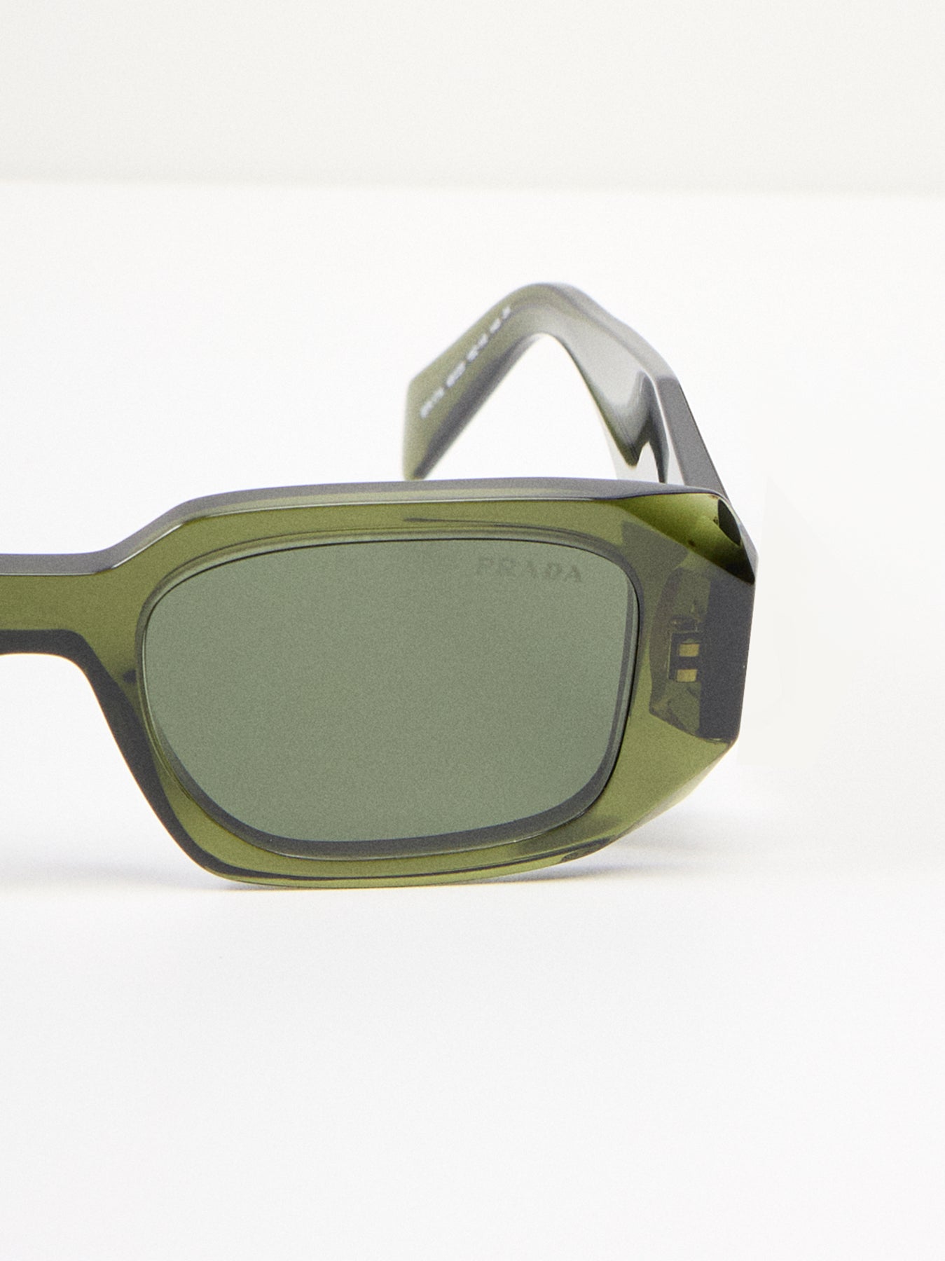 PR 17WS Acetate Rectangle Sunglasses