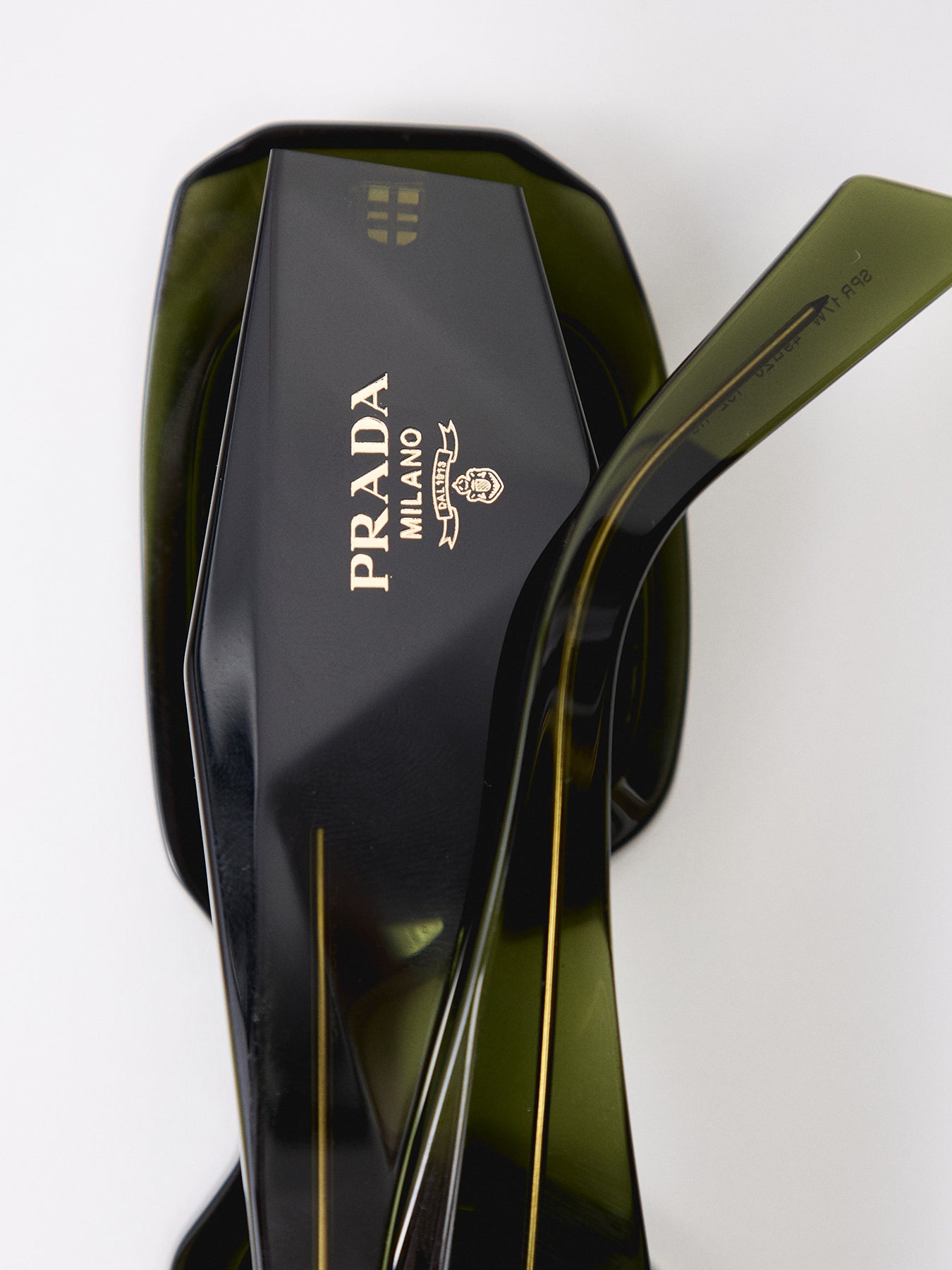 PR 17WS Acetate Rectangle Sunglasses