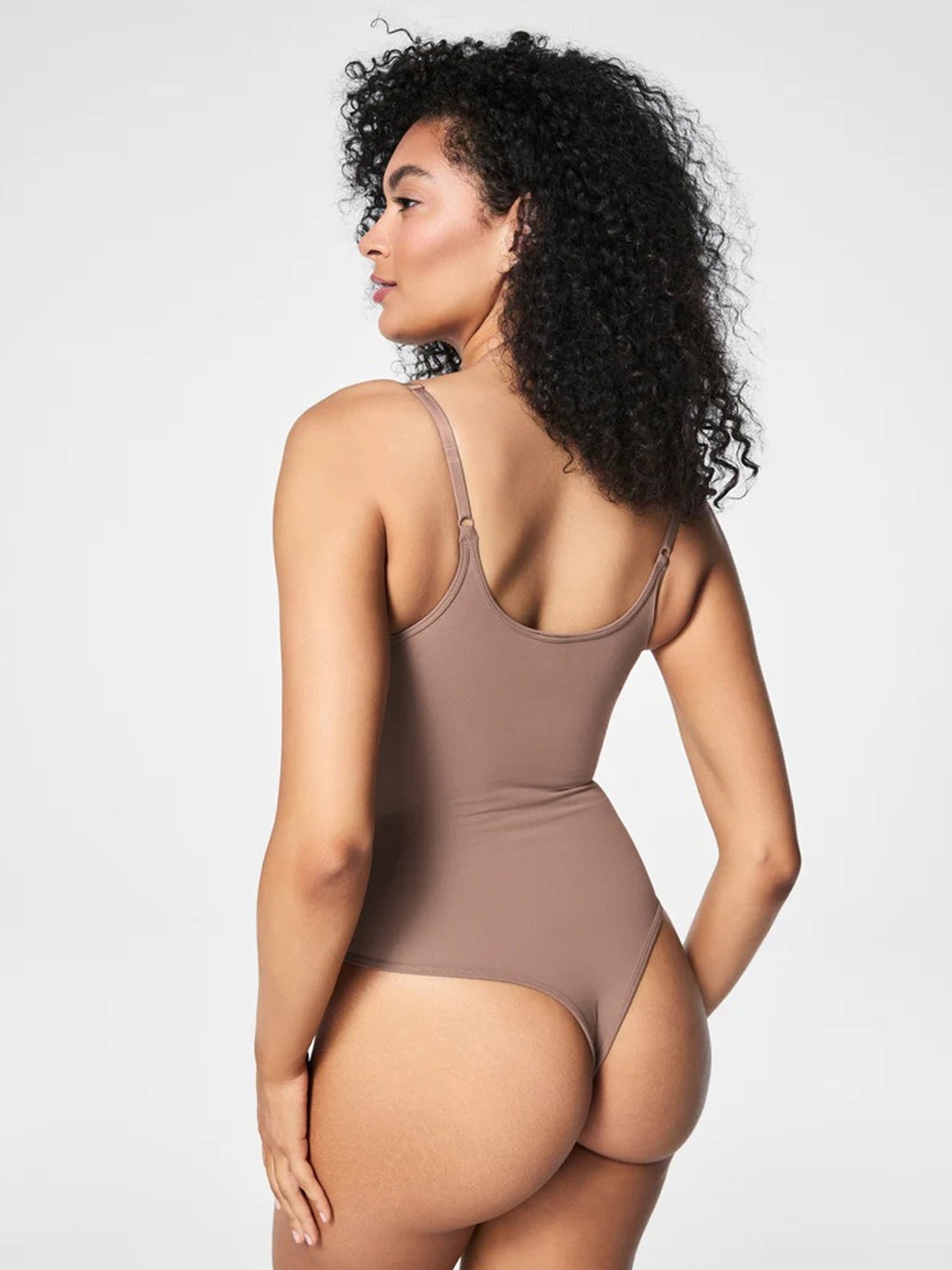 Seamless Power Cami Thong Bodysuit