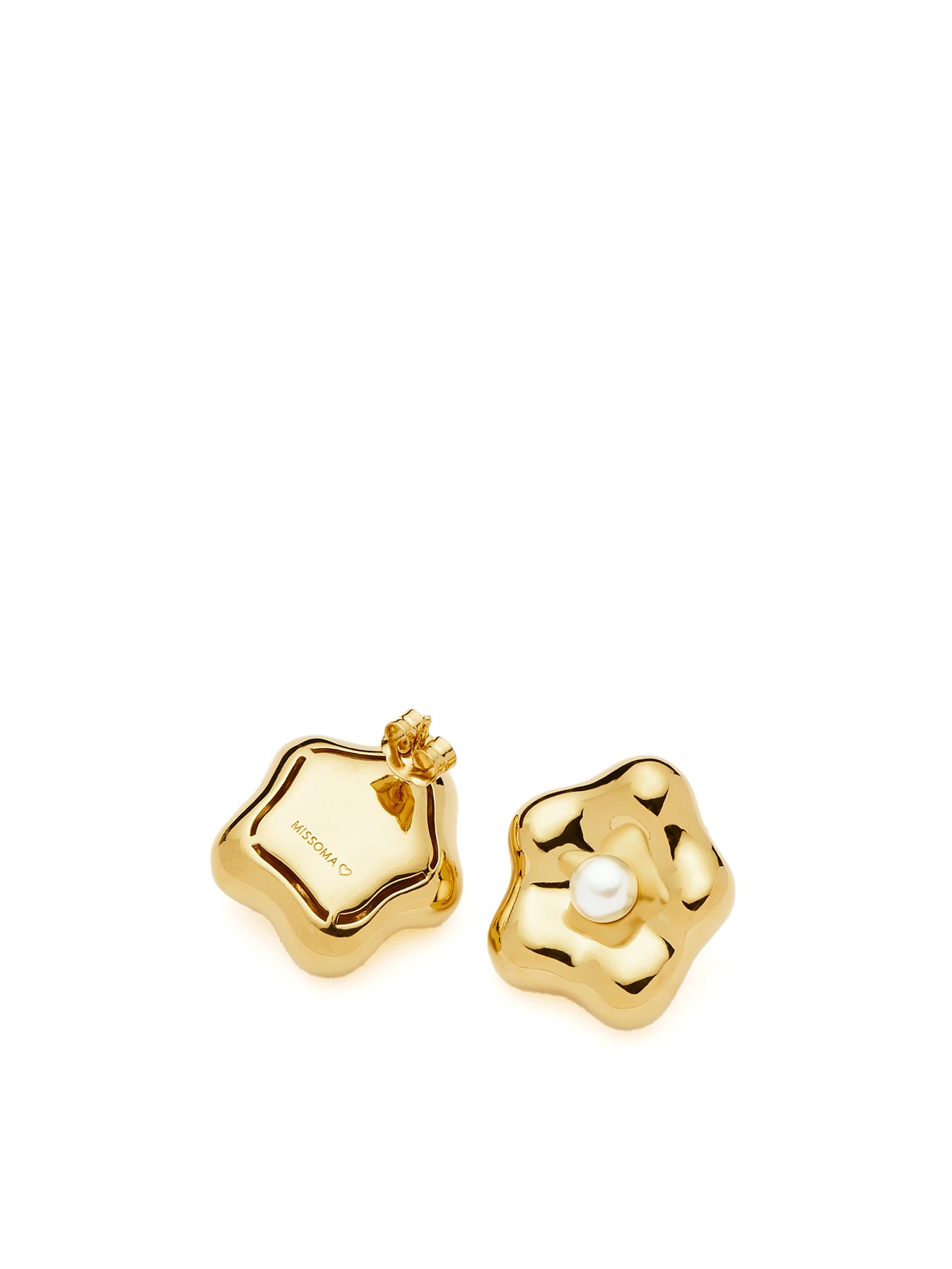 Eny Lee Parker Pearl Flower Studs