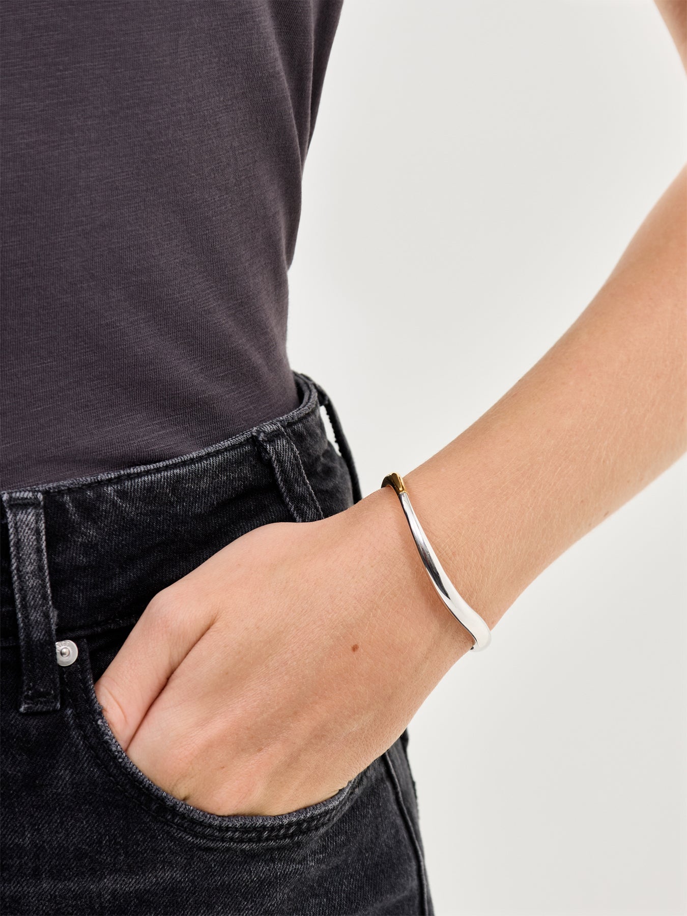 Savi Signature Hinged Bangle Mixed