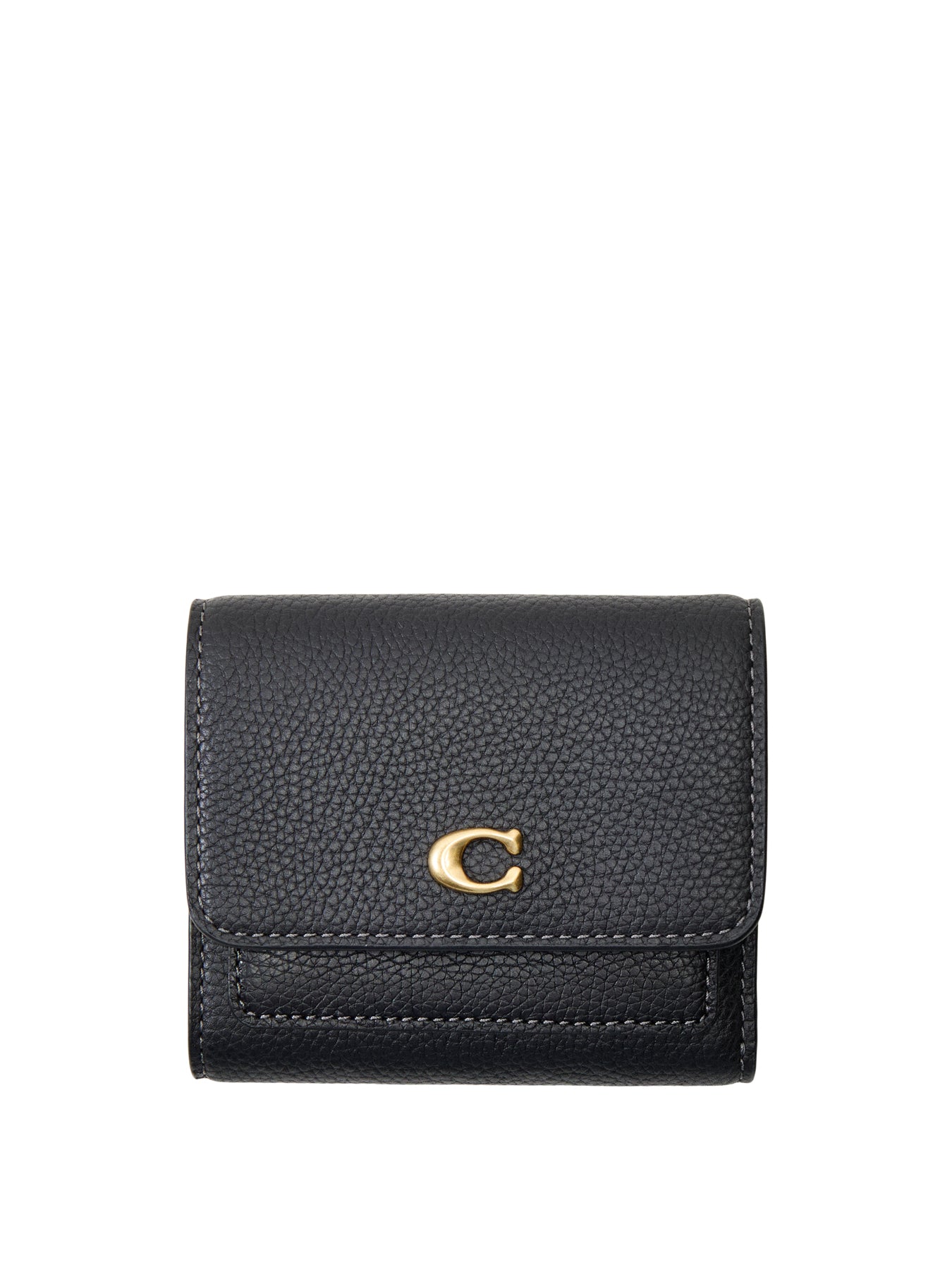 Leather Essential Small Flap Wallet
