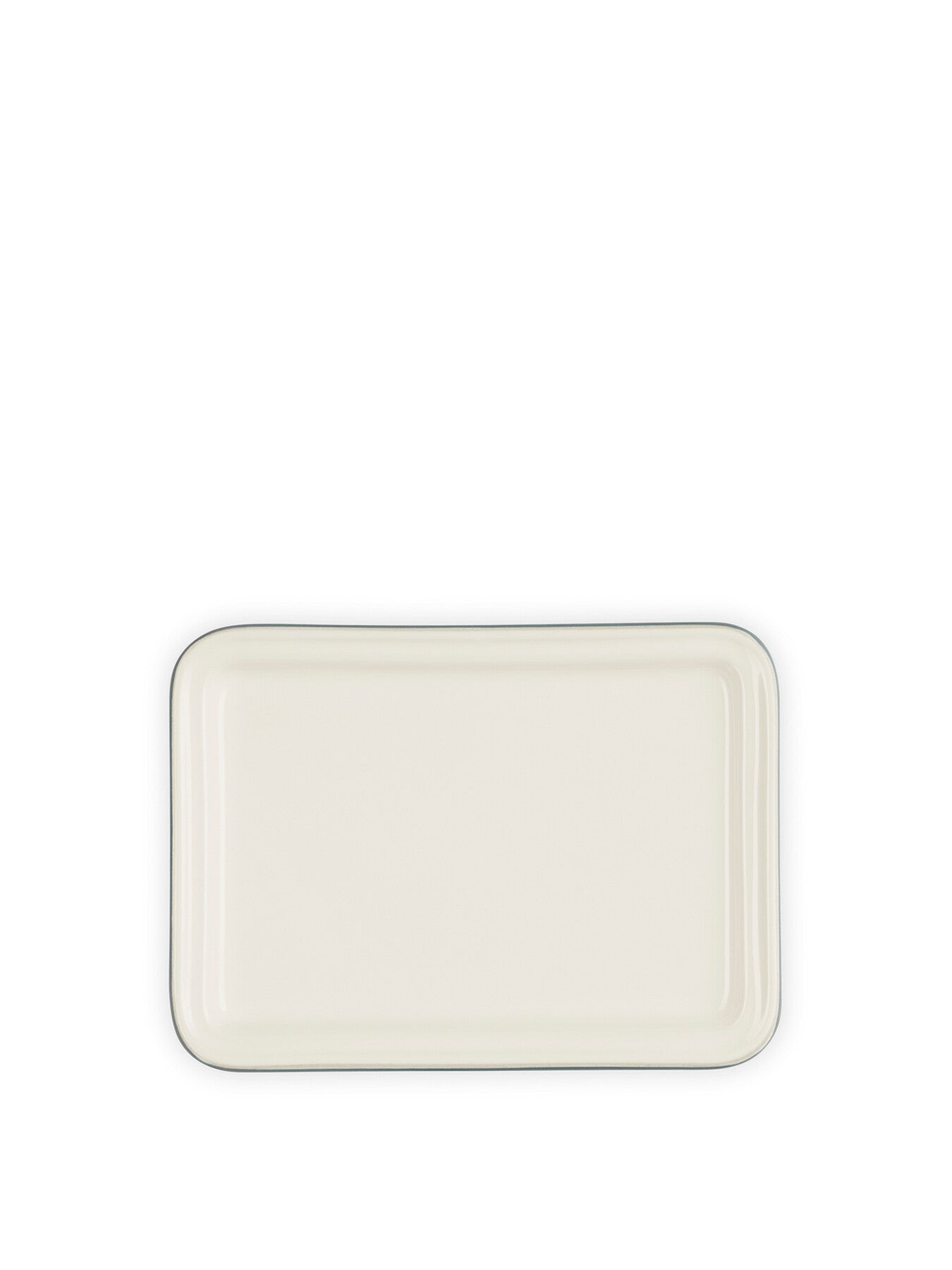 Stoneware Heritage Butter Dish Sea Salt